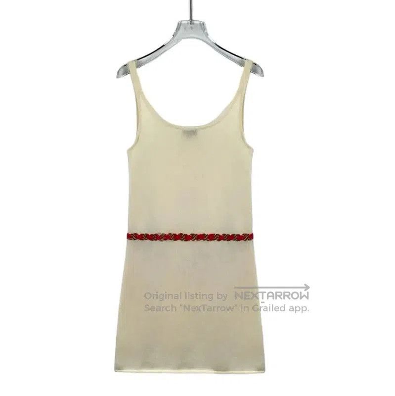 Chanel Chanel Beige Cashmere Women's Dress . Size XXS / US 00 / IT 34 - 2 Thumbnail