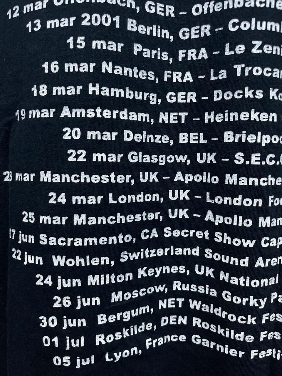 Band Tees Deftones HUM TOOL Pixies Marilyn Manson Sonic Youth Size US M / EU 48-50 / 2 - 18 Thumbnail