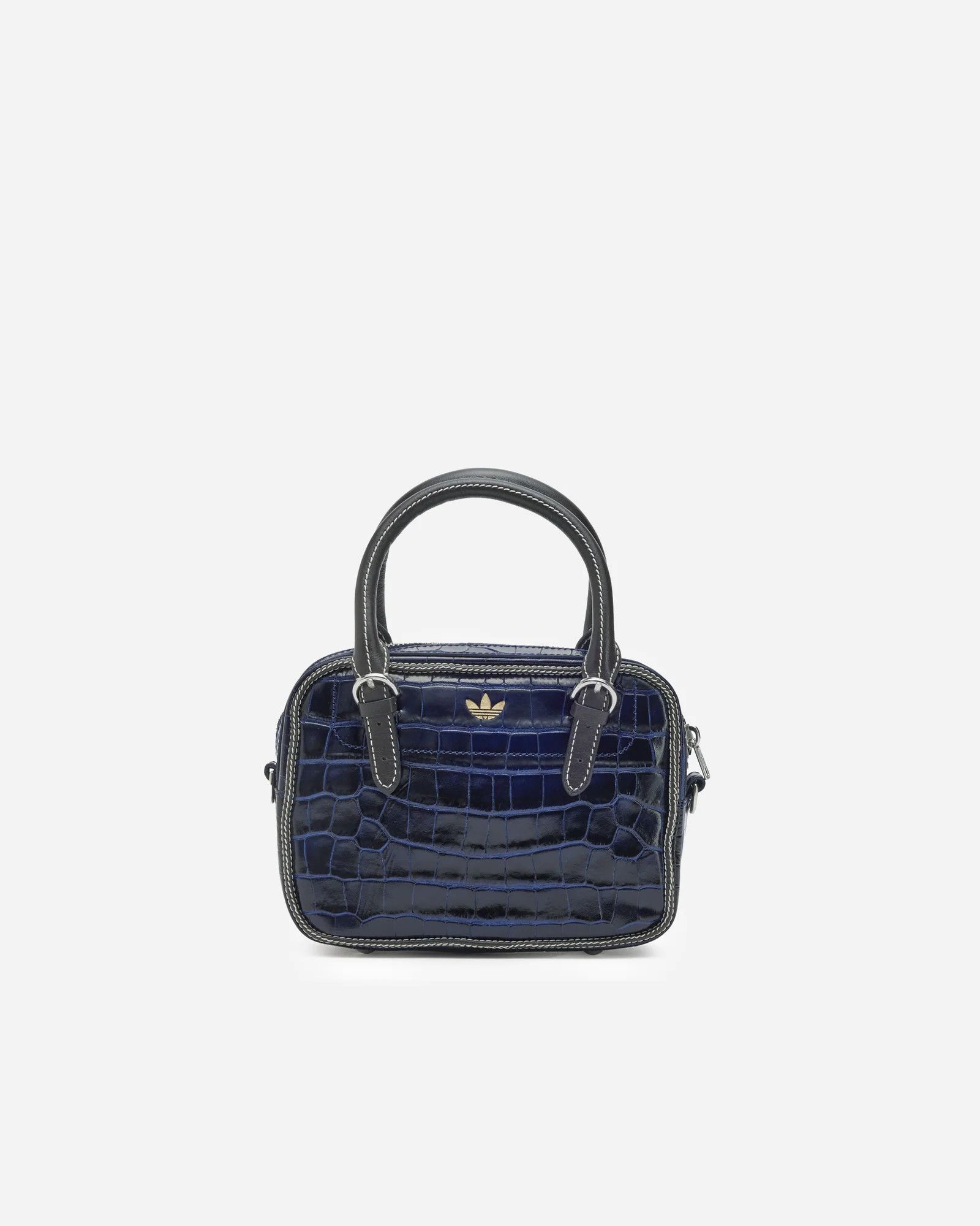 Adidas × Wales Bonner o1mle0725 Size: OS / Unisex Croc Small Bag in Navy Blue Size ONE SIZE - 3 Thumbnail