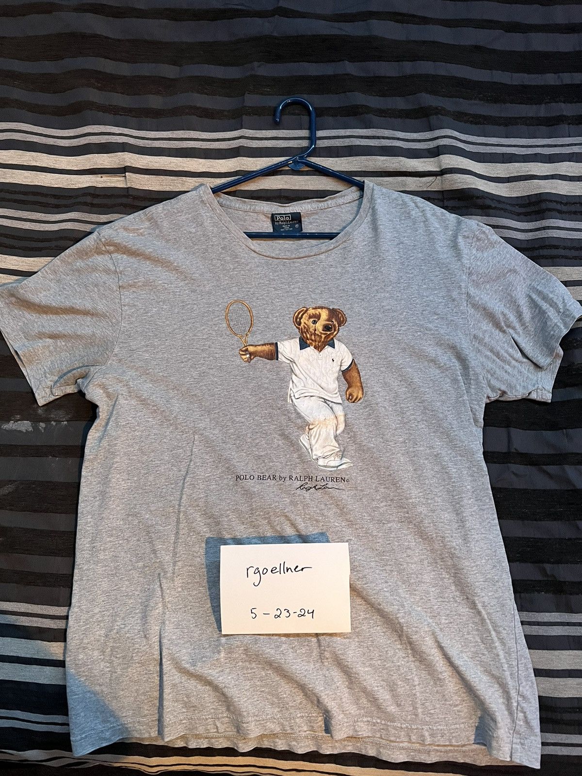 Polo Ralph Lauren Polo Ralph Lauren Polo Bear Tennis T Shirt Grailed
