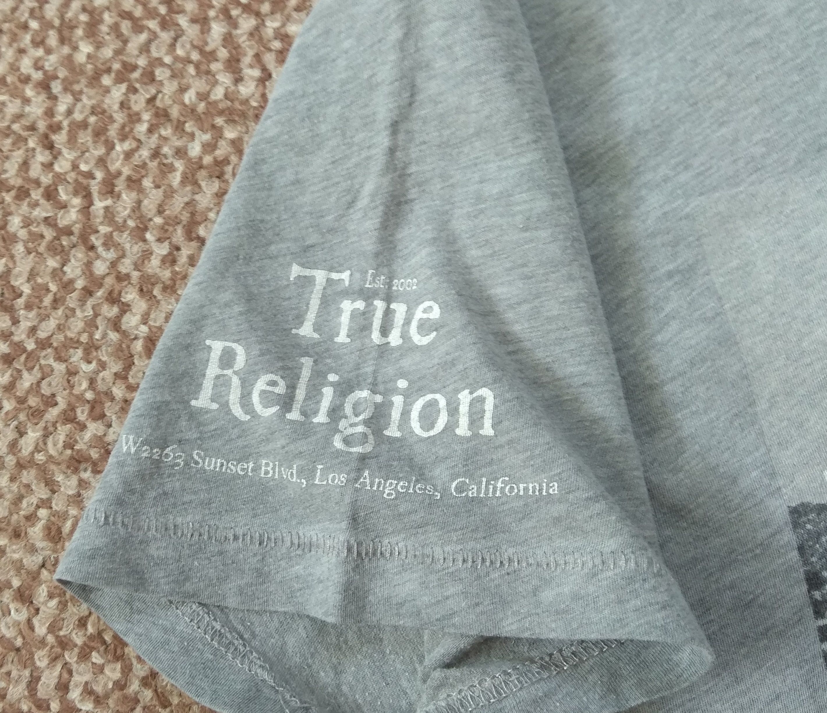 True Religion True Religion Los Angeles Printed Tee T Shirt Size US M / EU 48-50 / 2 - 4 Thumbnail