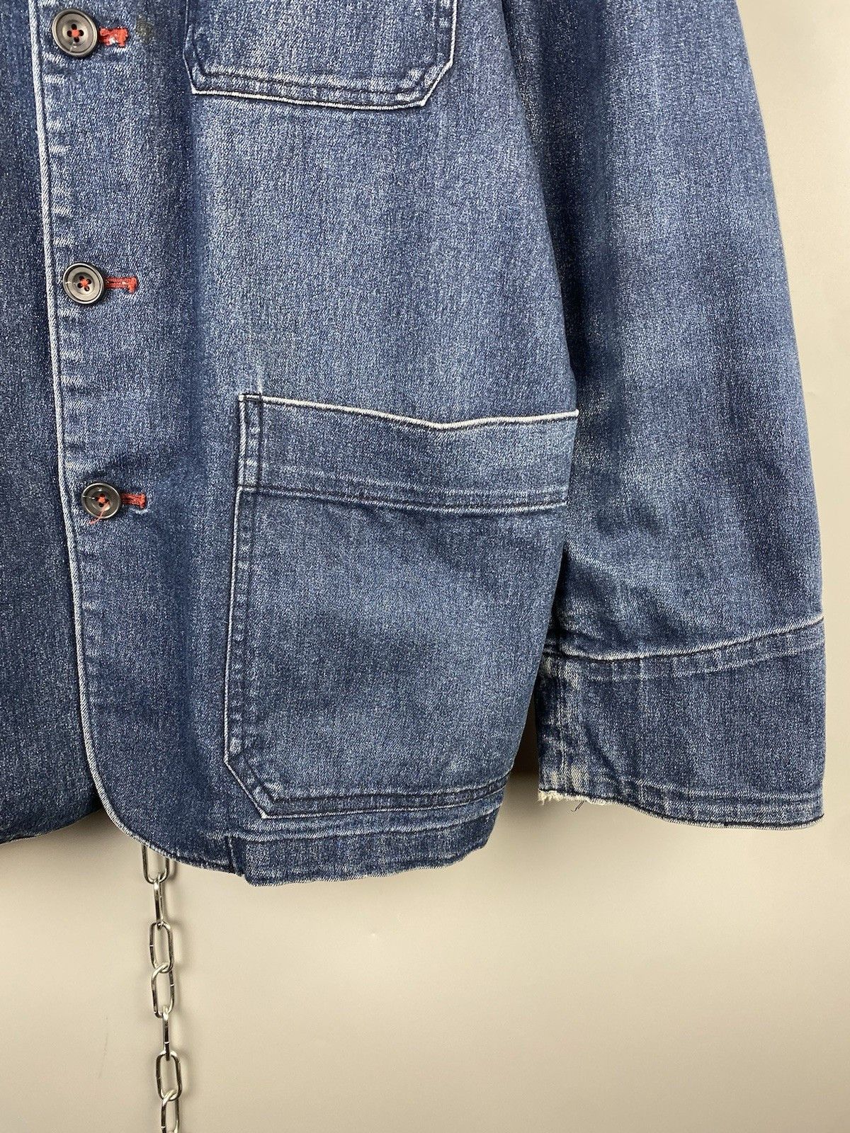 Tornado Mart Tornado Mart Japanese Cotton Washed Denim Jacket Size US M / EU 48-50 / 2 - 8 Thumbnail