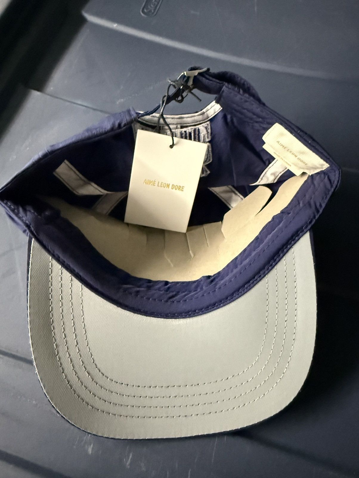 Aime Leon Dore Aimé Leon Dore ALD Nylon Crusher Hat Navy Blazer SS24 Size ONE SIZE - 6 Thumbnail