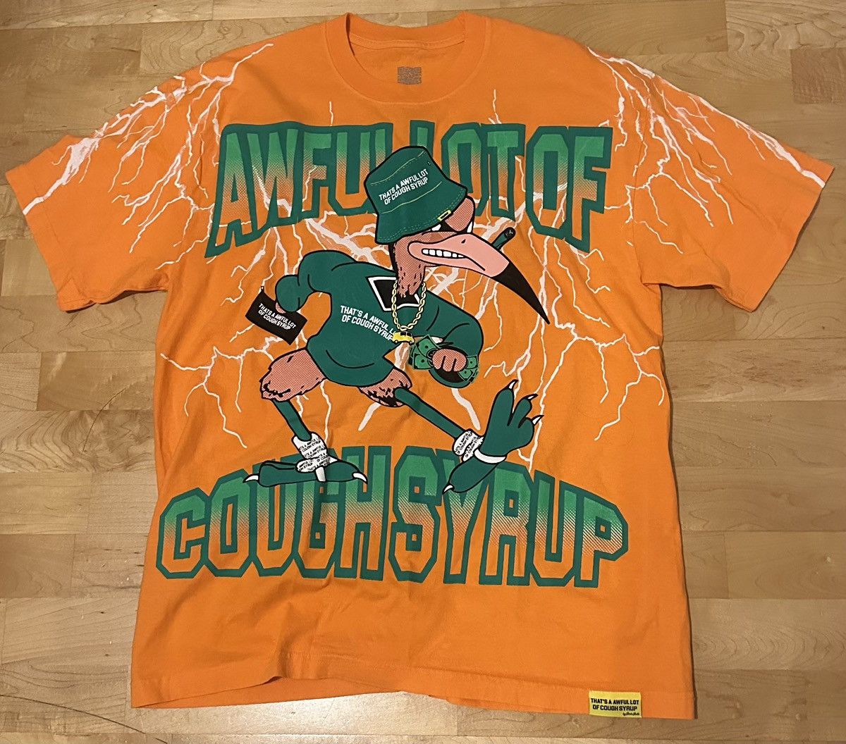 Awful Lot Of Cough Syrup Webster T Shirt