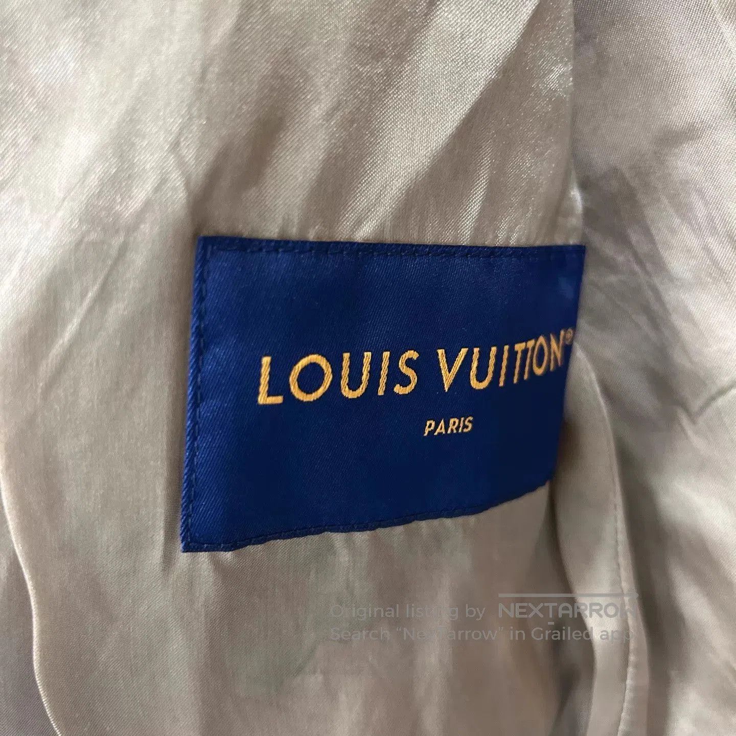 Louis Vuitton Beige Zip-Front Jacket with Corduroy Collar. Size US S / EU 44-46 / 1 - 4 Thumbnail