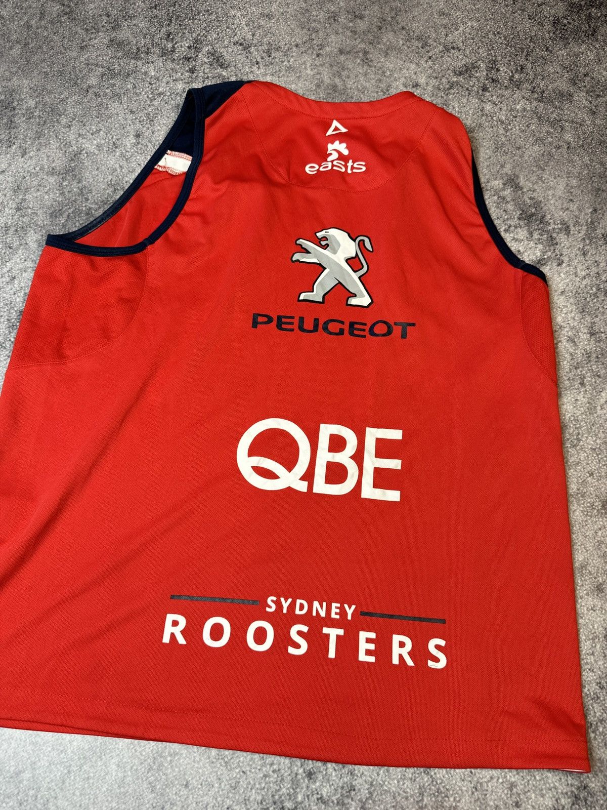 Vintage ISC Sydney Roosters Rugby Jersey Rare Sportswear Tank Top L Size US L / EU 52-54 / 3 - 3 Thumbnail