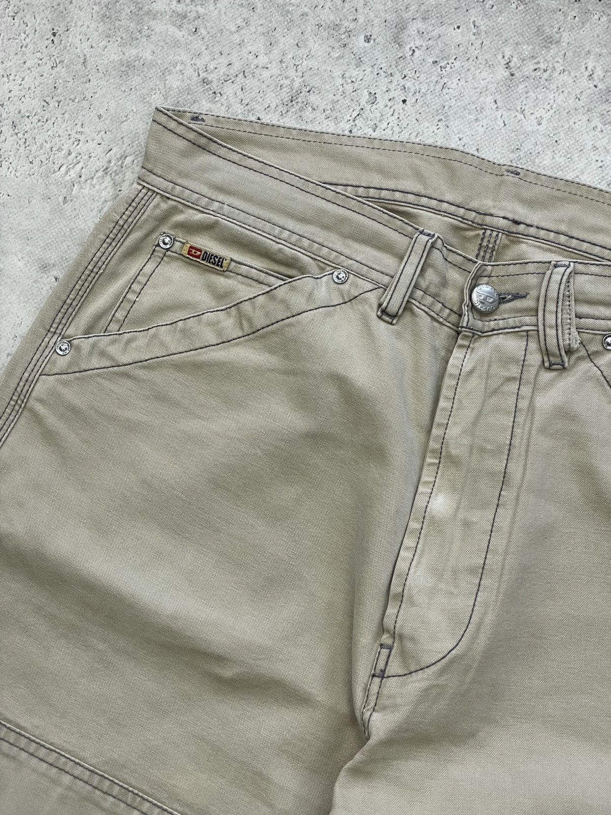 Diesel Diesel retro work pants baggy fit workwear carhartt style Size US 31 - 6 Thumbnail