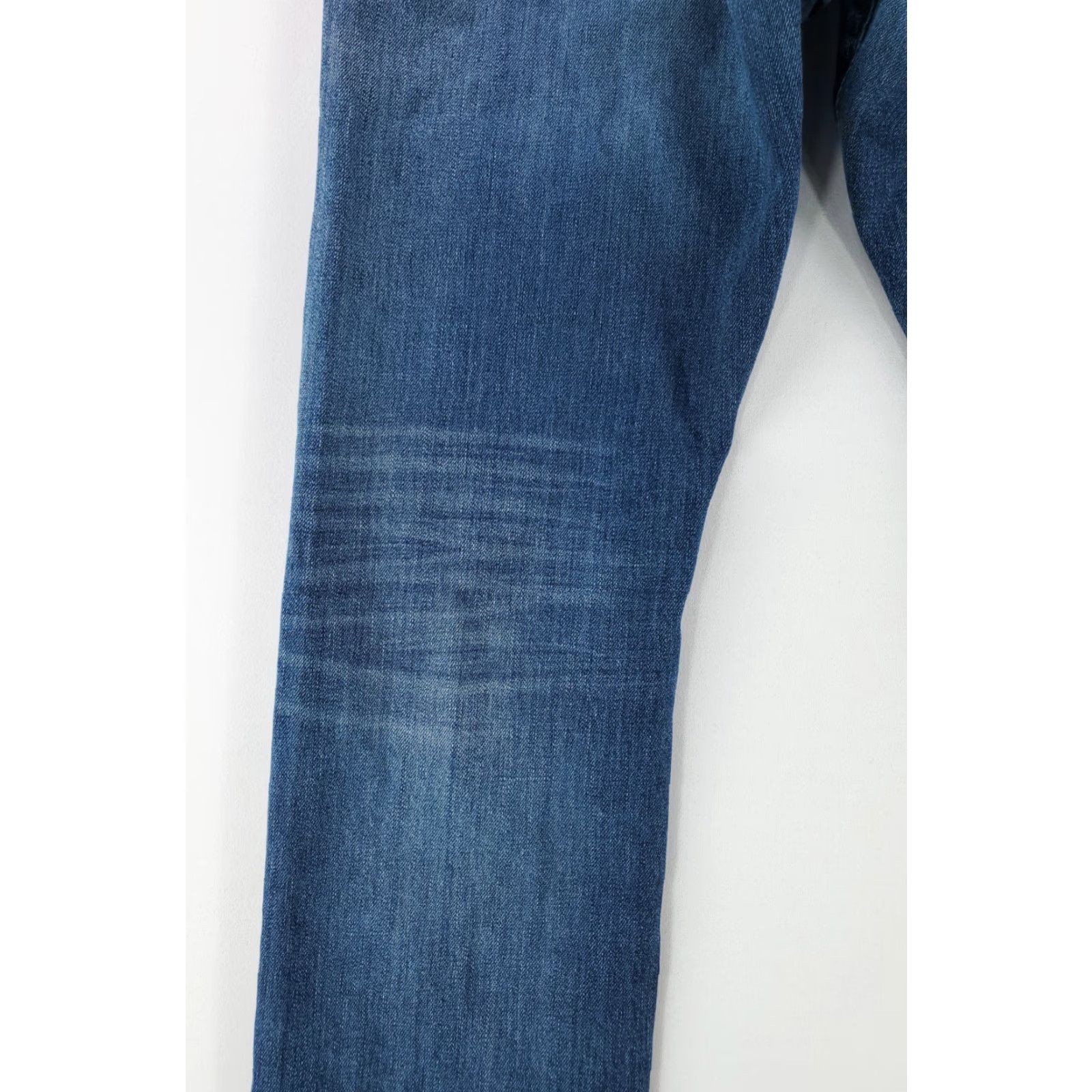 Vintage Baldwin The Henley Slim Selvedge Blue Jeans Made USA Mens 34 (34 x 30 Actual) Size US 34 / EU 50 - 6 Thumbnail
