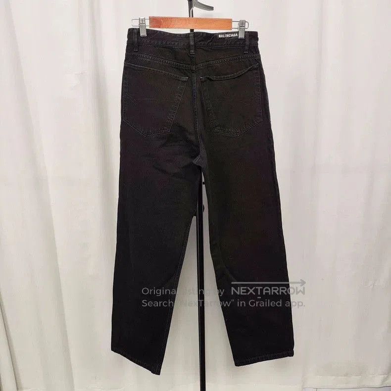 Balenciaga Balenciaga Black Denim Jeans. Size US 29 - 2 Thumbnail