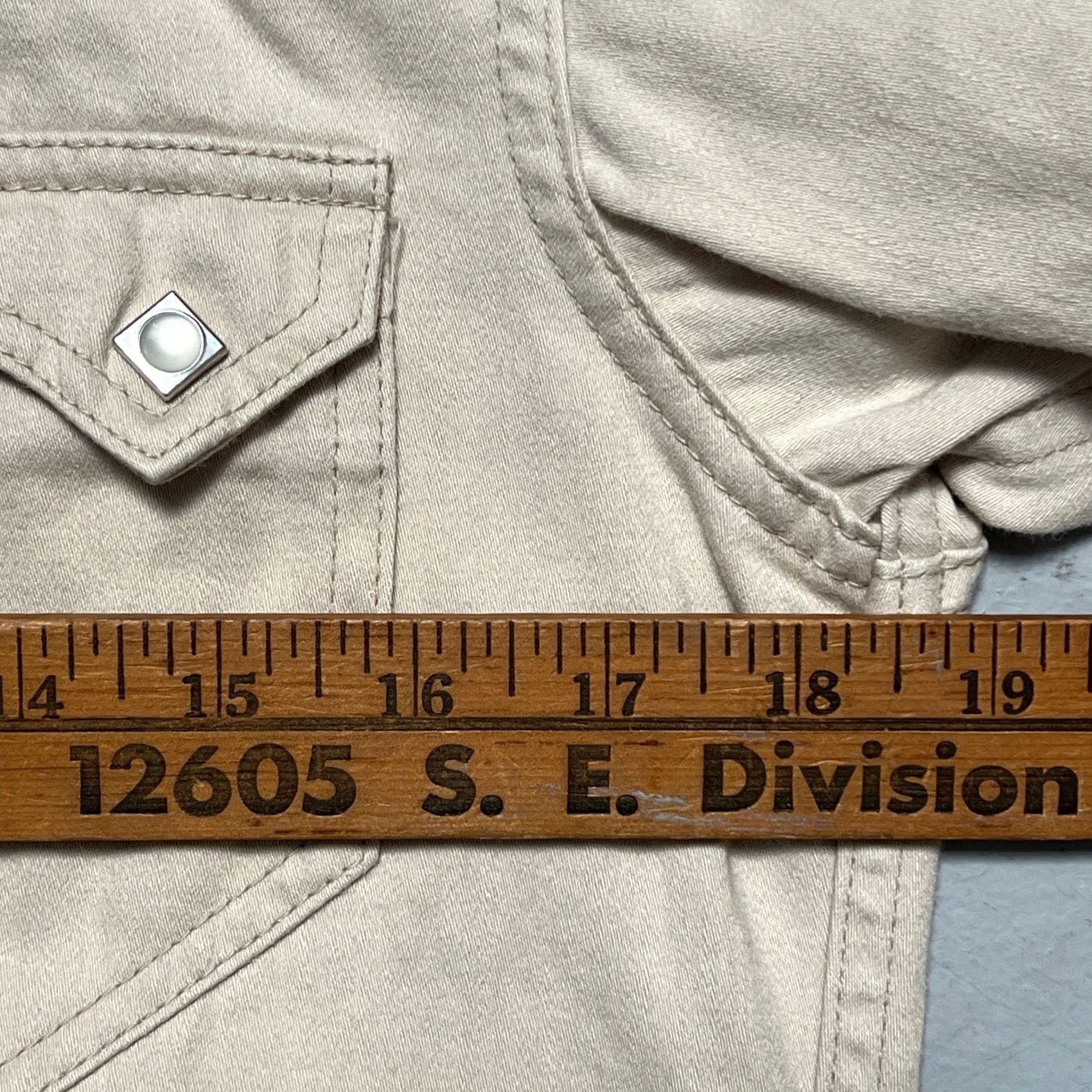 Vintage The Real McCoys Western Shirt 14 XS-S Beige Cotton Button-Up Snap Vintage 50s 60s Made Japan Unisex Adults Mens Womens Size US S / EU 44-46 / 1 - 5 Thumbnail