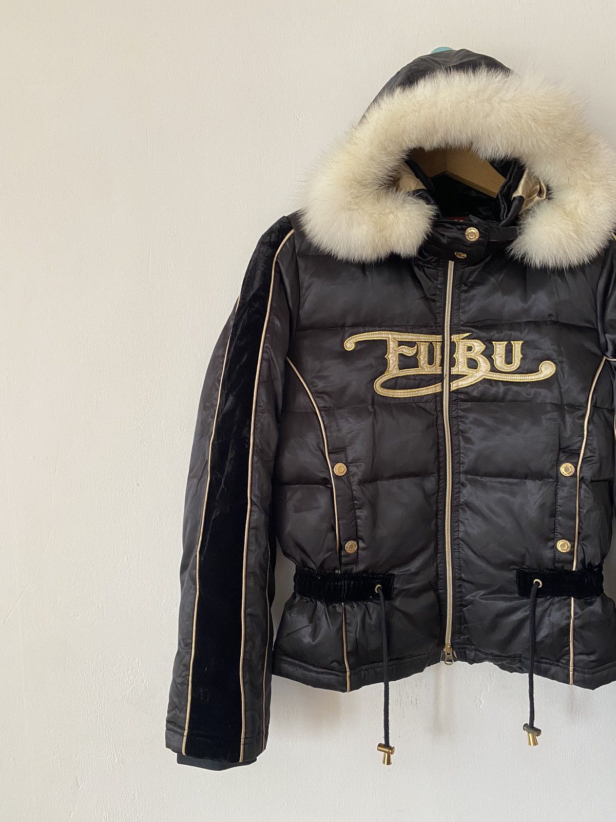 GOSTAR DE FUGA × If Six Was Nine × Le Grande Bleu (L.G.B.) Vintage Fubu Fur Winter Puffer Jacket Size US M / EU 48-50 / 2 - 2 Thumbnail