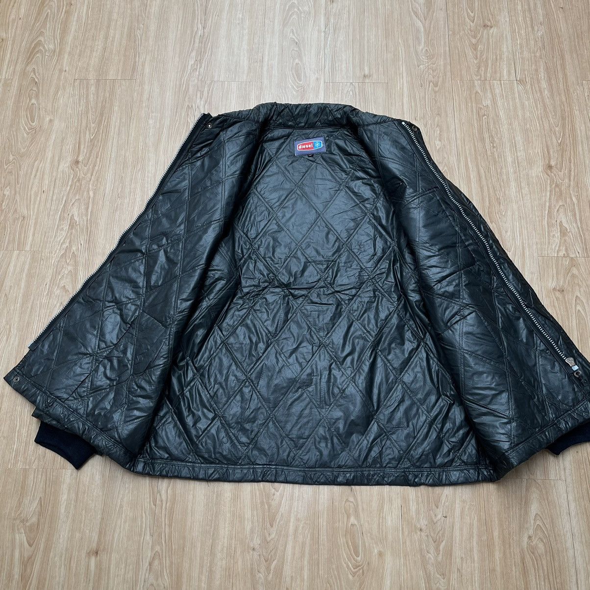 Diesel Vintage 90s Diesel Winter Jacket Oversize Size US XL / EU 56 / 4 - 4 Thumbnail