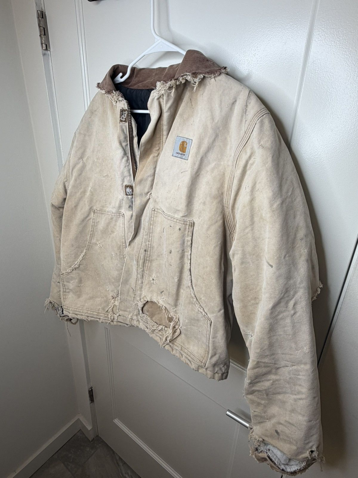 Carhartt Vintage Carhartt Men's Jacket Cream Duck Arctic Size Large Size US L / EU 52-54 / 3 - 2 Thumbnail