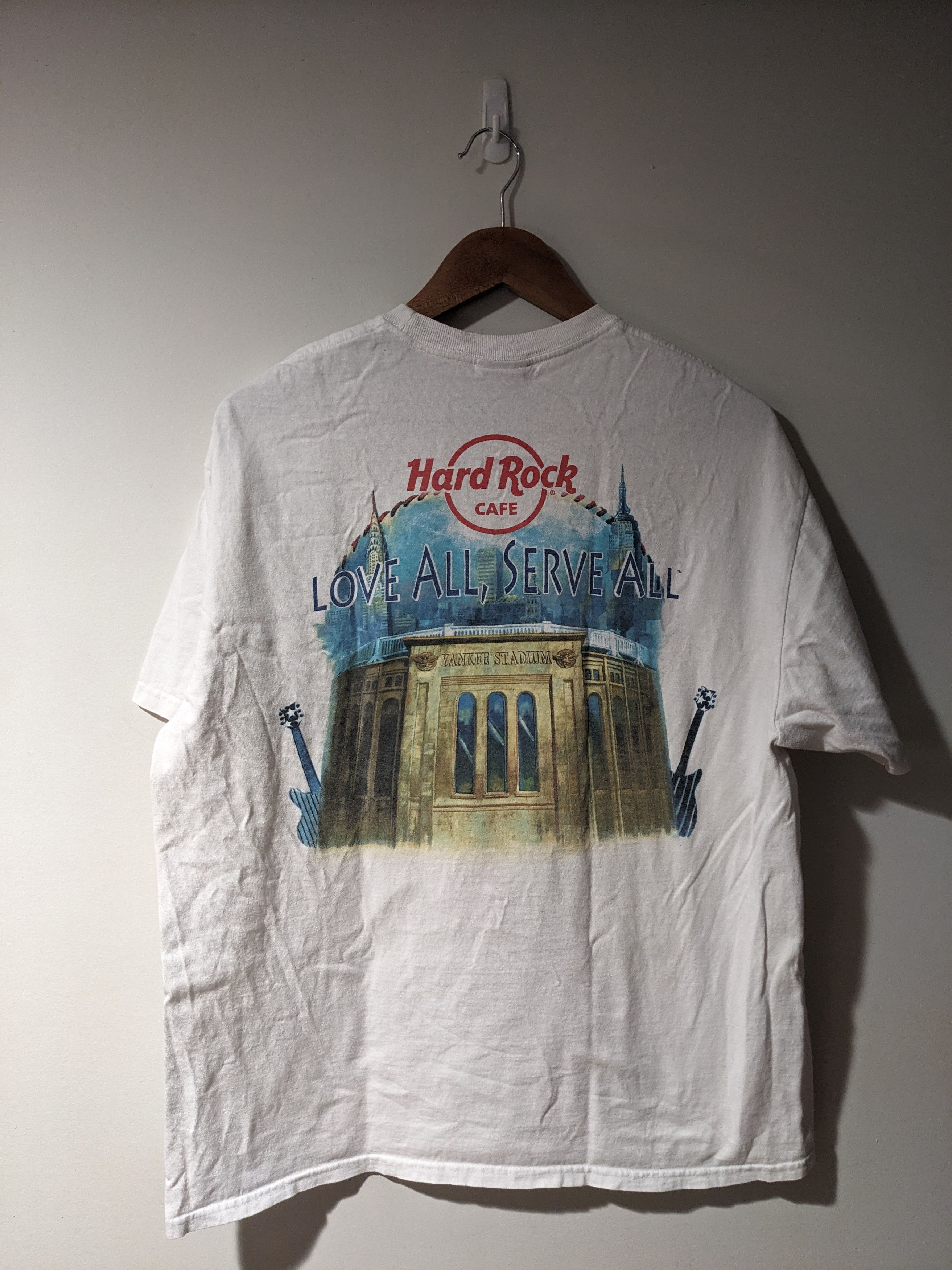 Hard Rock Cafe Vintage Hard Rock Cafe New York Yankees X-Large T-Shirt Size US XL / EU 56 / 4 - 1 Thumbnail