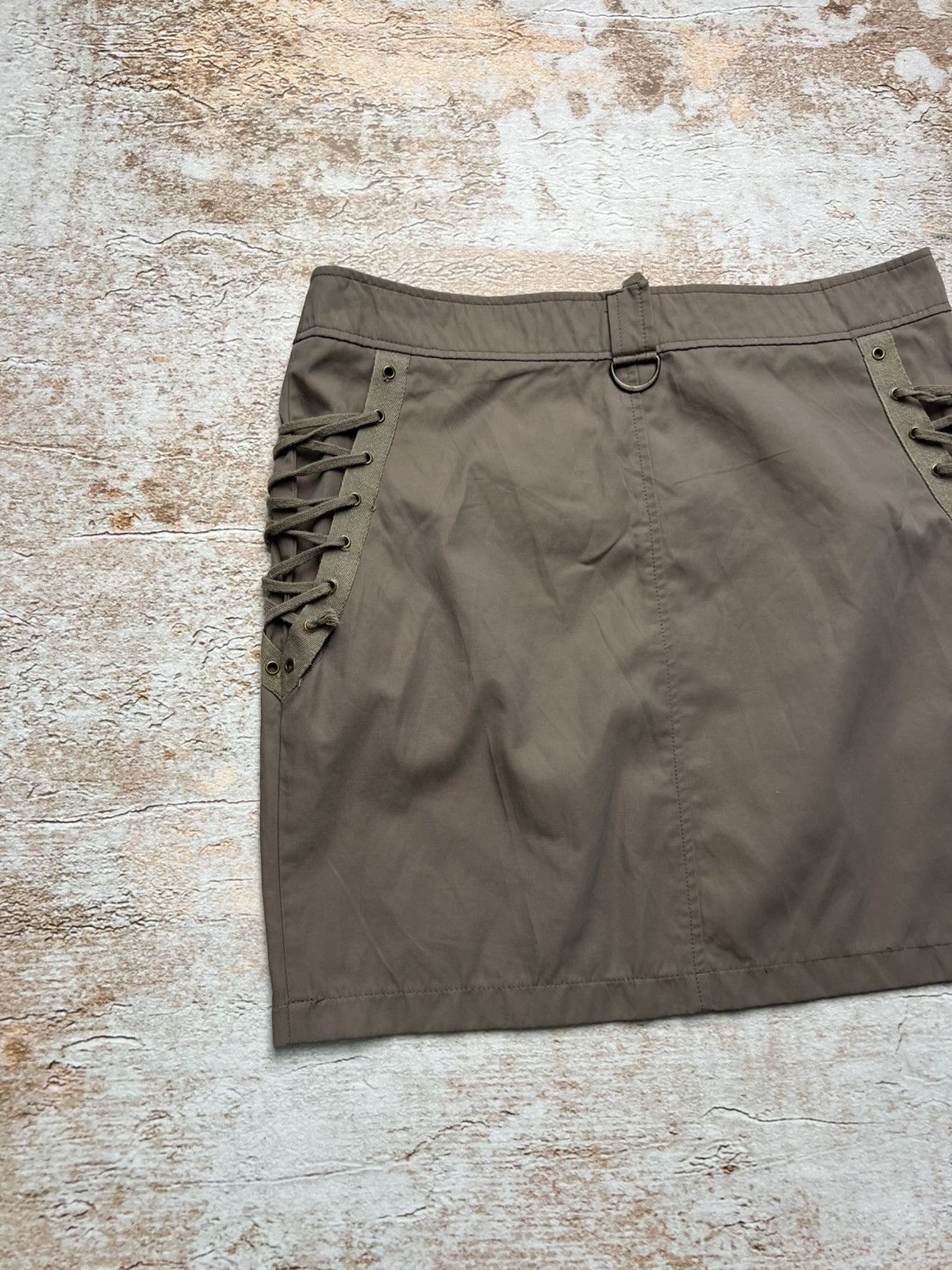 Vintage Vintage bondage mini skirt Size 28" / US 6 / IT 42 - 6 Thumbnail