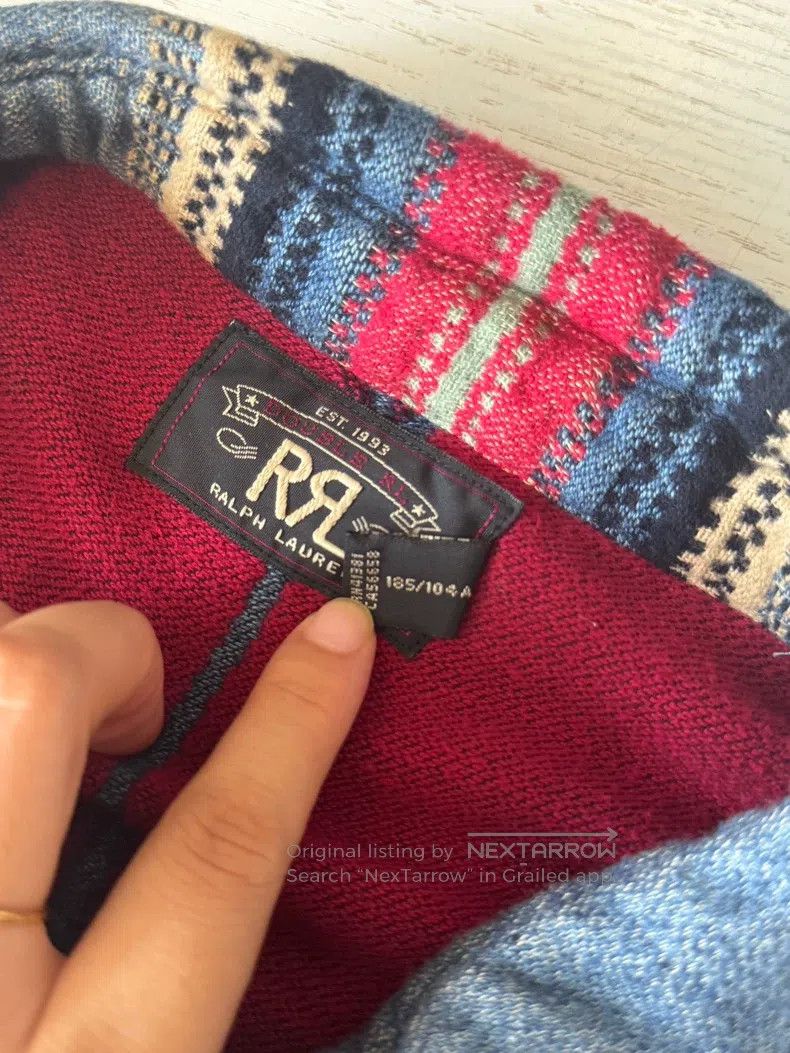 RRL Ralph Lauren RRL Ralph Lauren Southwest Shirt Size US XL / EU 56 / 4 - 4 Thumbnail