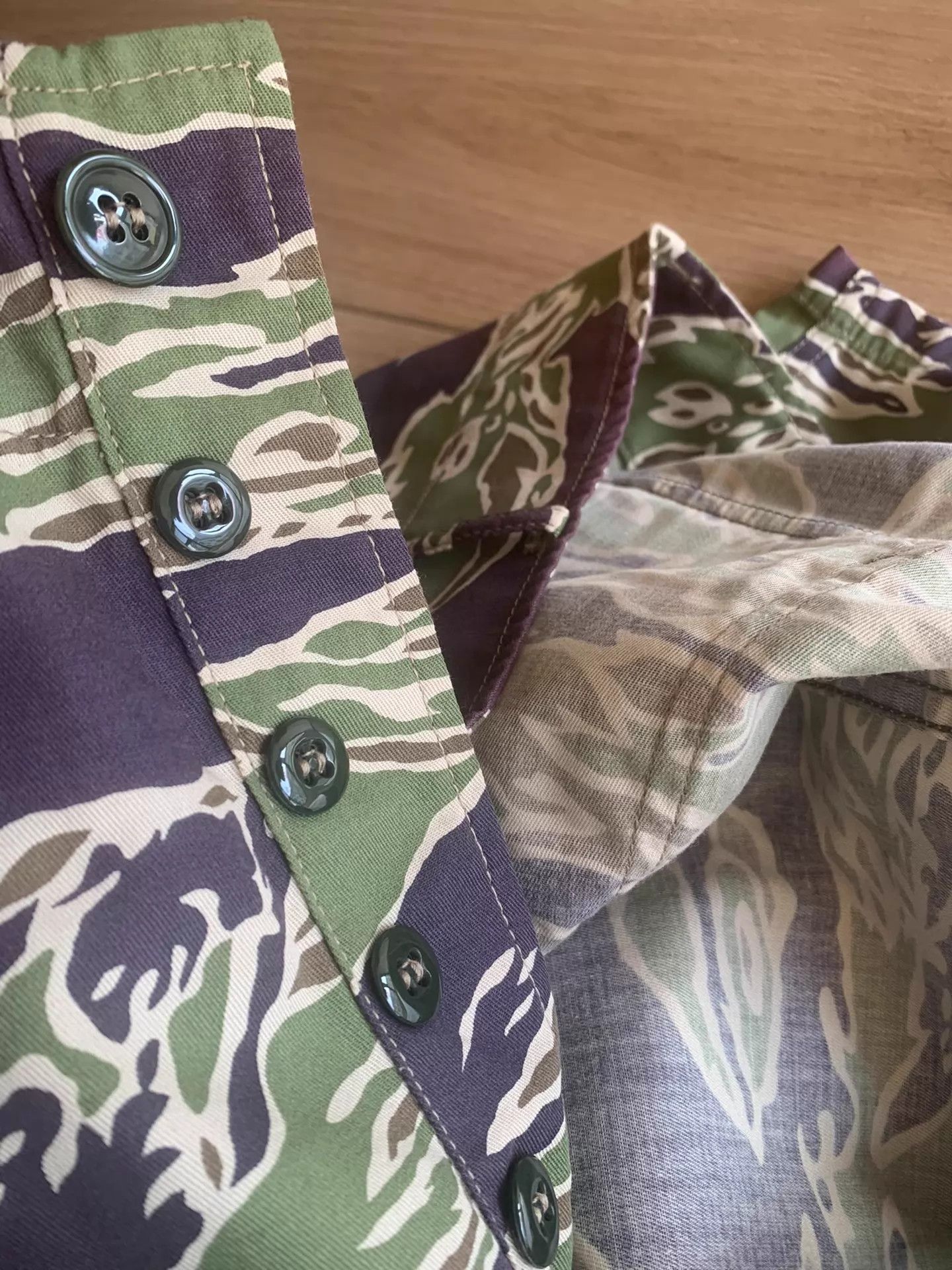 The Real McCoy's The Real McCoy Green Tiger Camo Shorts Japan XL Size US 36 / EU 52 - 6 Thumbnail
