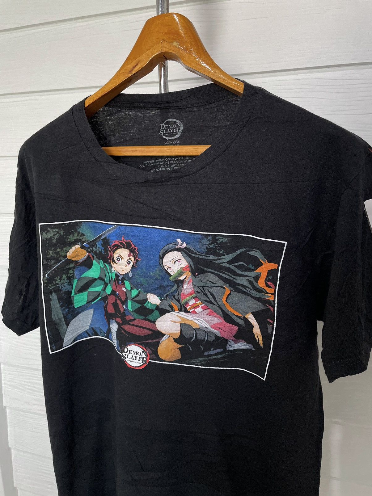 Anime TANJIRO AND NEZUKO KAMADO DEMON SLAYER KIMETSU NO YAIBA Size US XL / EU 56 / 4 - 2 Thumbnail