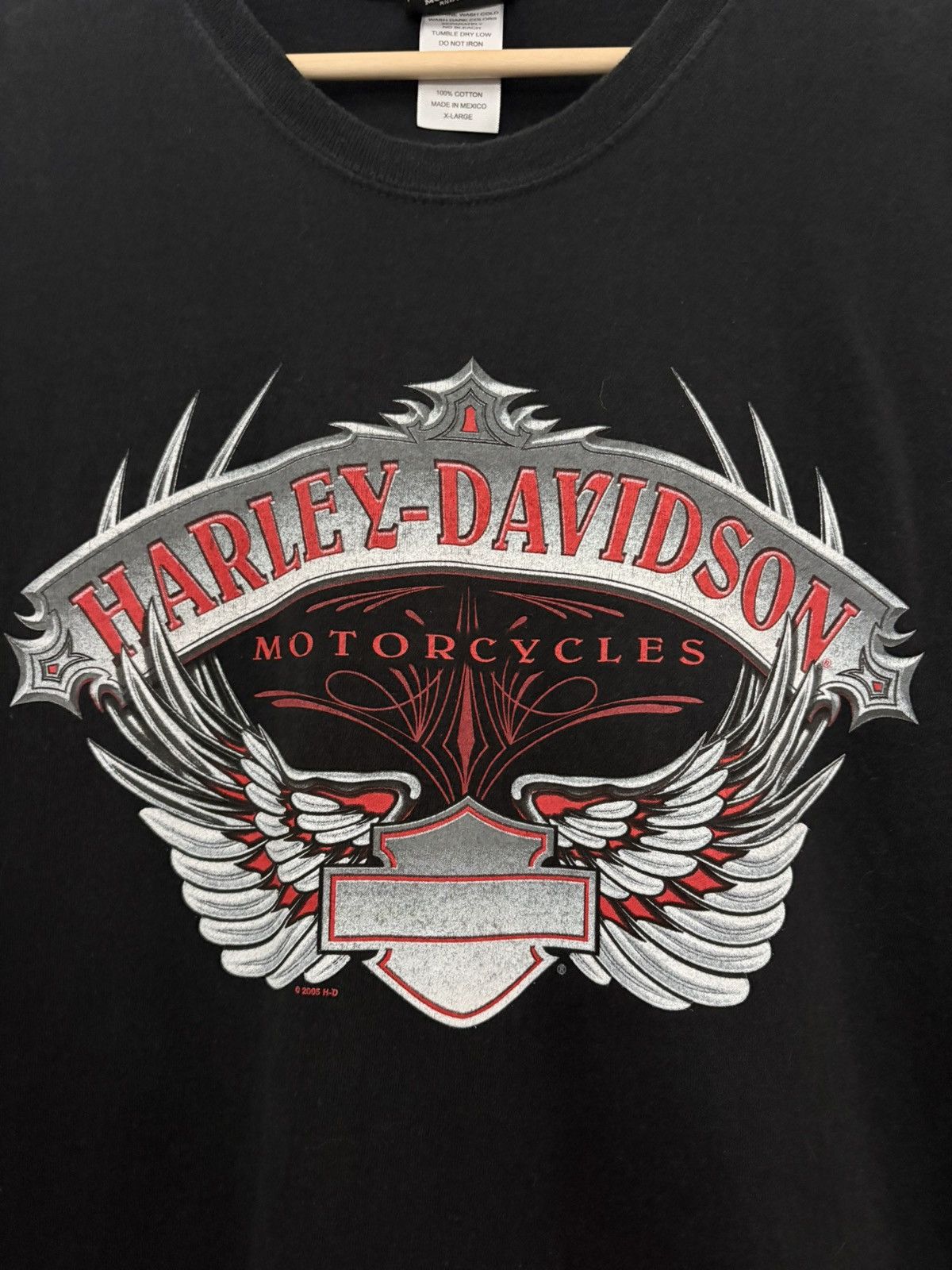 Harley Davidson Harley Davidson vintage 2005 Beartooth, Wyoming Tee shirt Size US XL / EU 56 / 4 - 3 Thumbnail