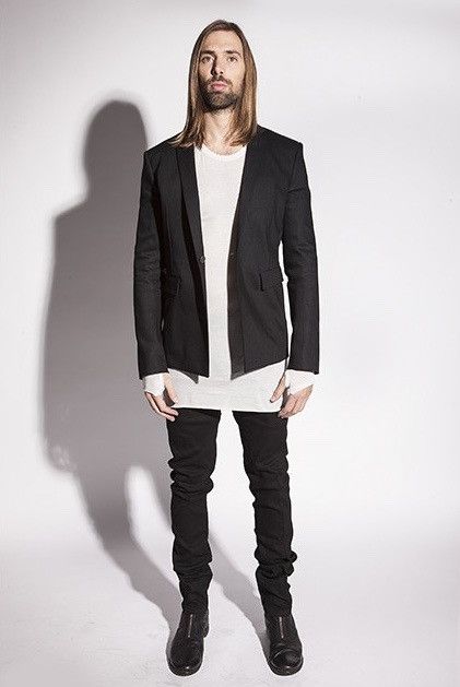Boris Bidjan Saberi Boris Bidjan Suit 1 Black Jacket Size 46S - 2 Thumbnail