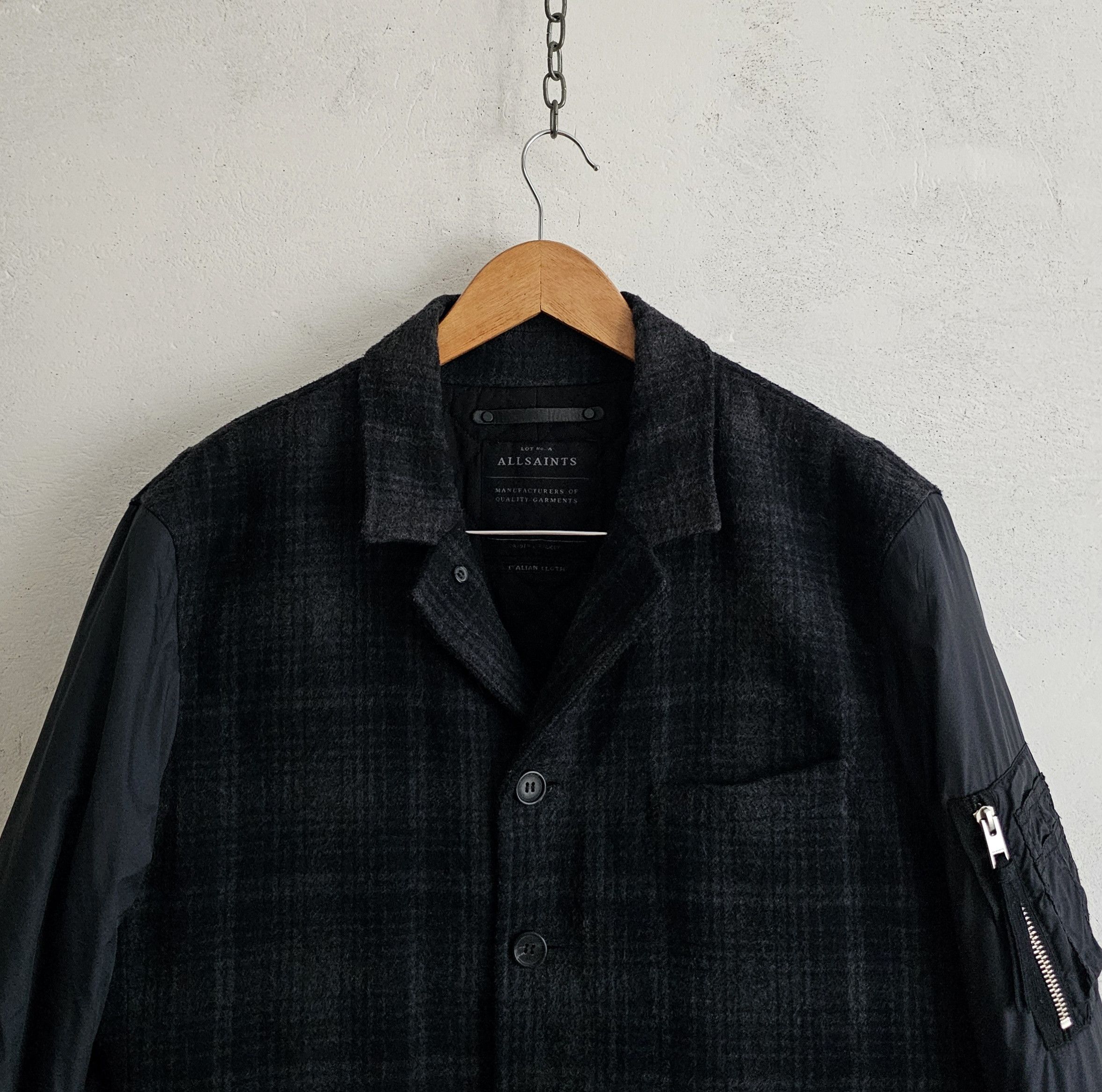Alexander McQueen AllSaints wool bomber Size US L / EU 52-54 / 3 - 2 Thumbnail