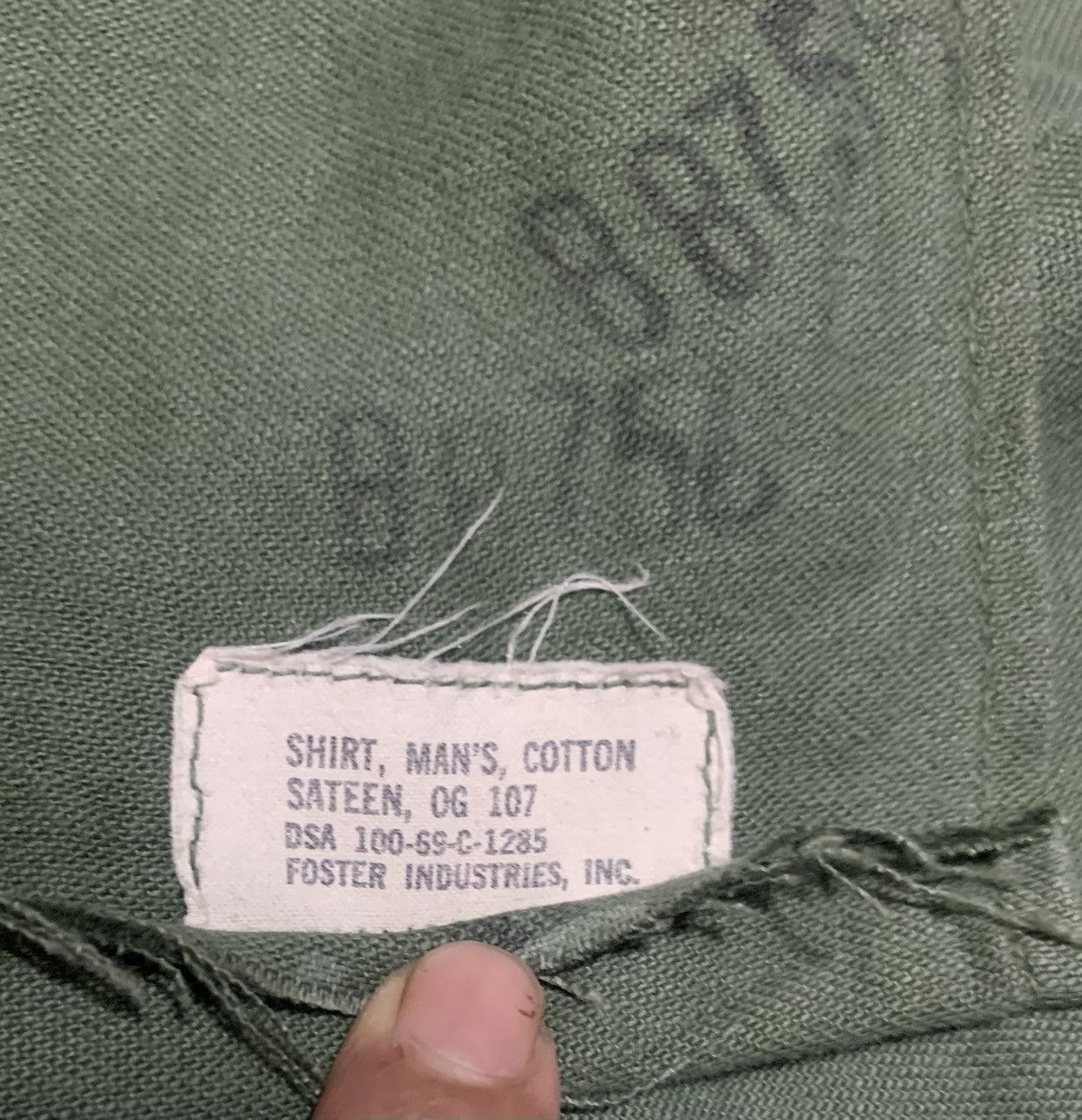 Vintage Vintage 60s Military Og 107 Shirt Size US L / EU 52-54 / 3 - 8 Thumbnail