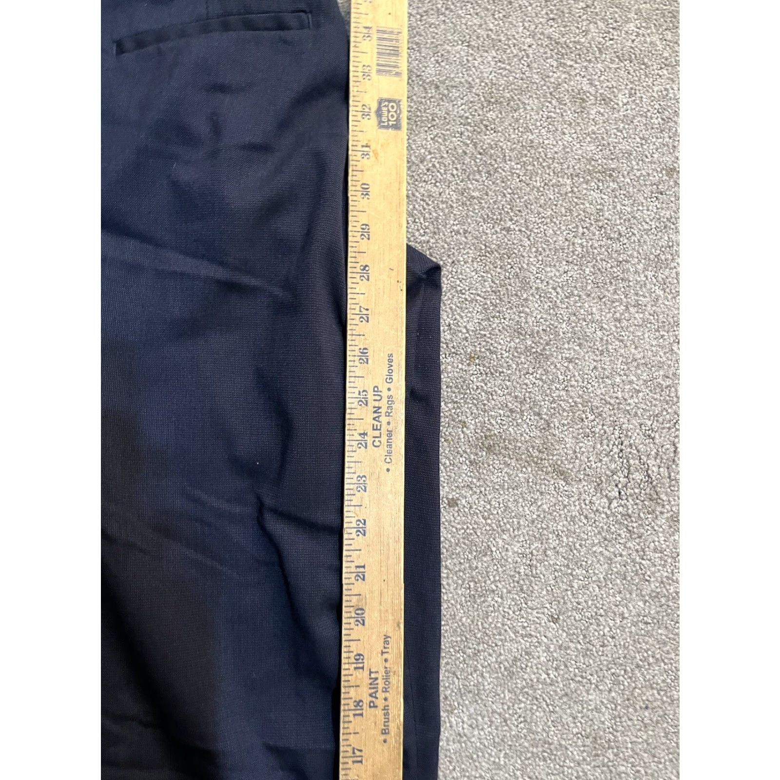 H&M H&M Dress Pants Women Size 10 Navy Business Casual Pants Regular Flat Front Ankle Zip Boys? Size 32" / US 10 / IT 46 - 6 Thumbnail