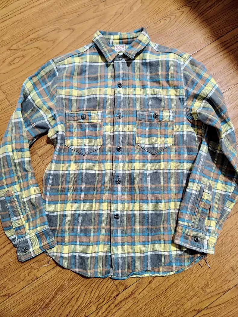 Freewheelers Heavy Wool Blend Shirt by Freewheelers Size US M / EU 48-50 / 2 - 1 Thumbnail