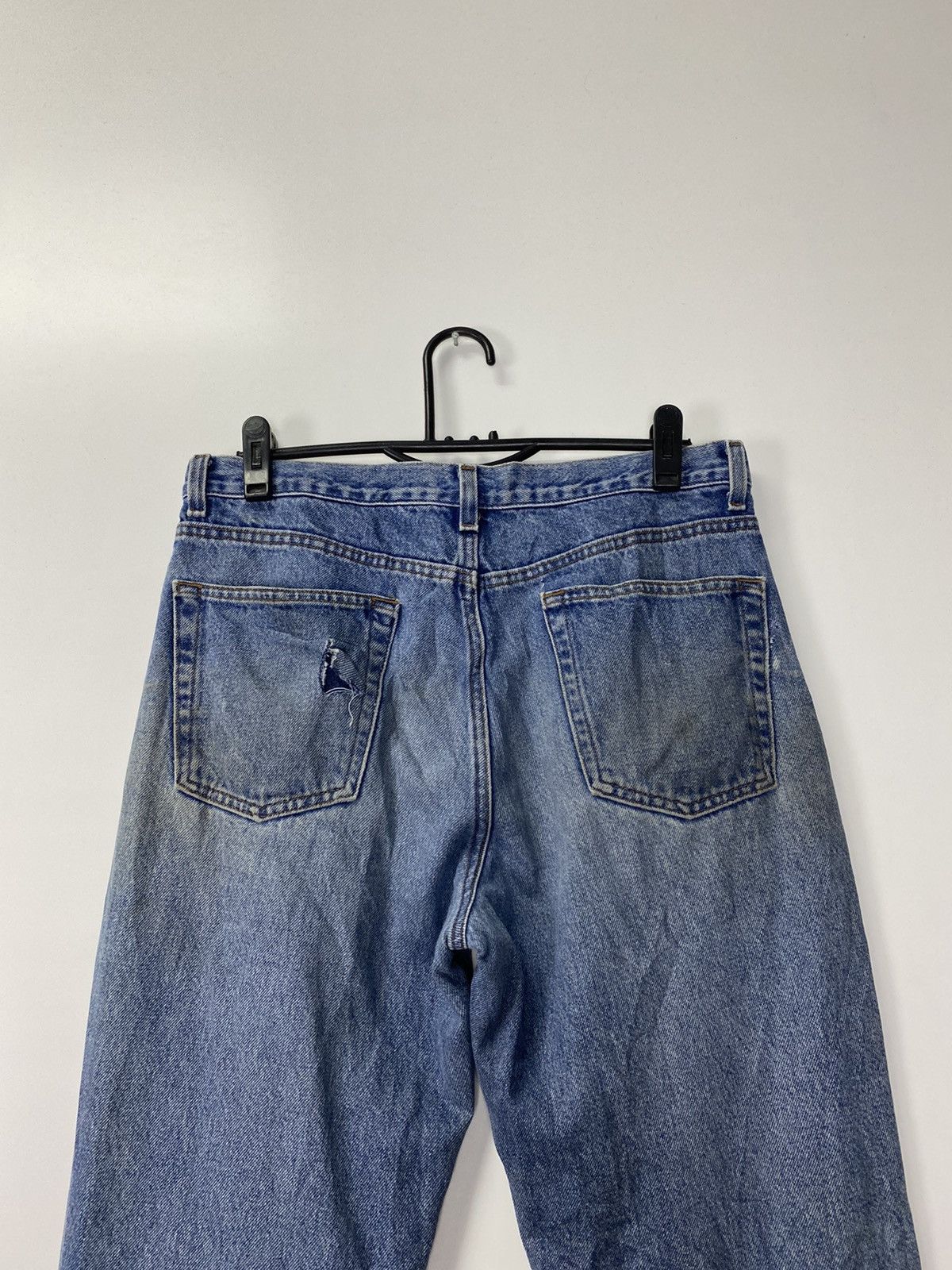 Japanese Brand × Vintage Threestar Denim Size US 34 / EU 50 - 12 Thumbnail