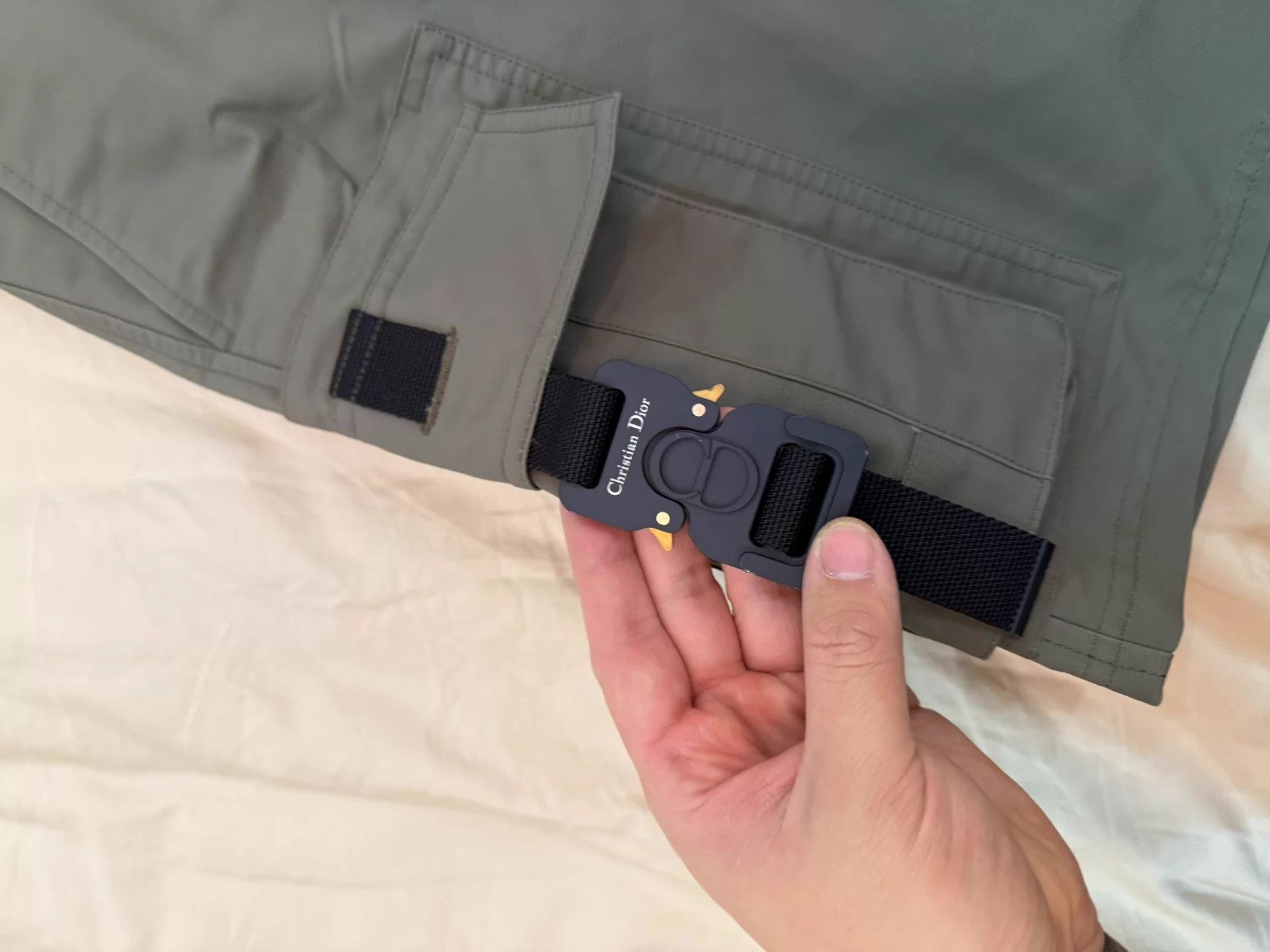 Dior Dior Collab Double Lock Buckle Shorts 46 (Fits 48) Size US 30 / EU 46 - 4 Thumbnail