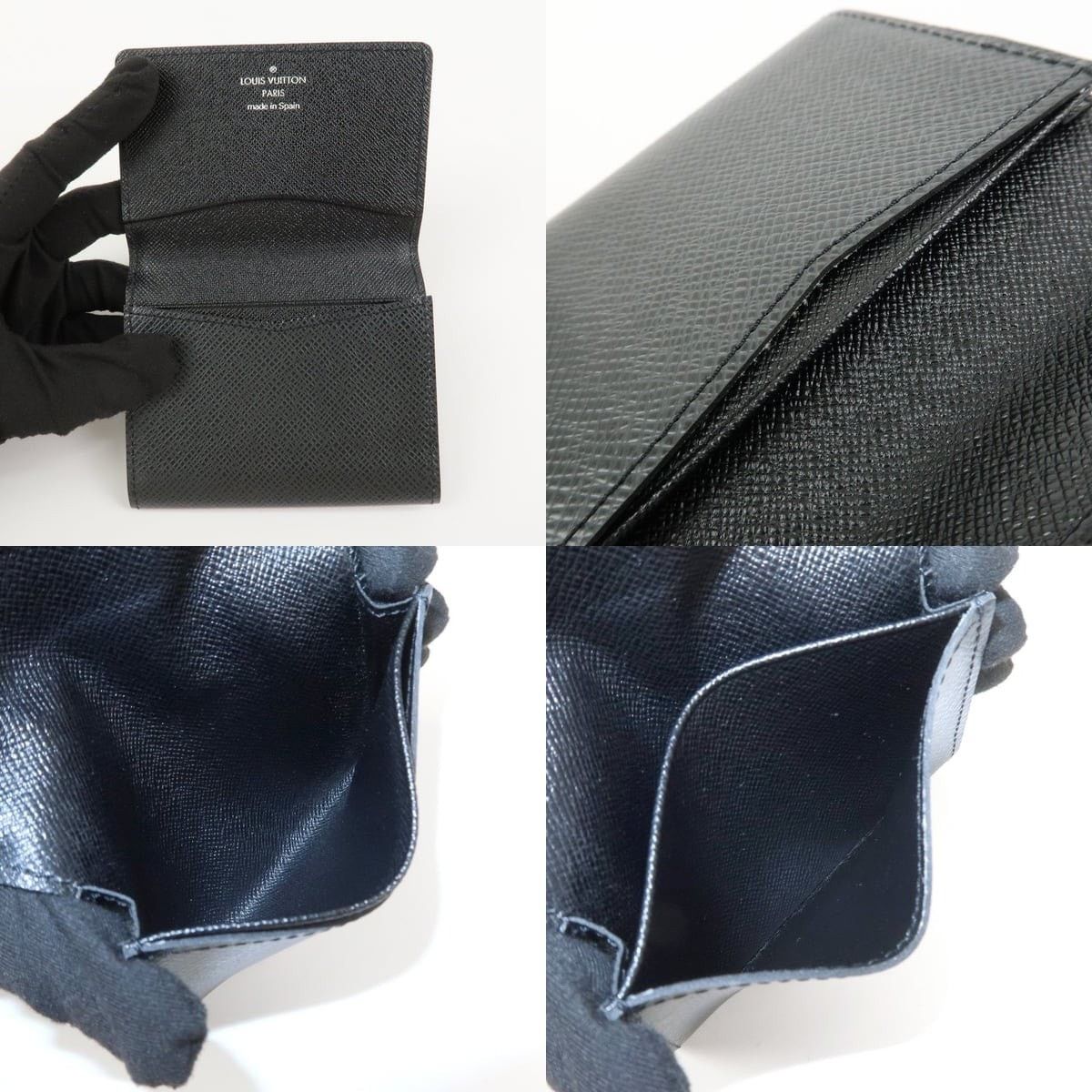 Louis Vuitton Louis Vuitton Taiga Enveloppe Cartes de Visite Card Holder Size ONE SIZE - 6 Thumbnail
