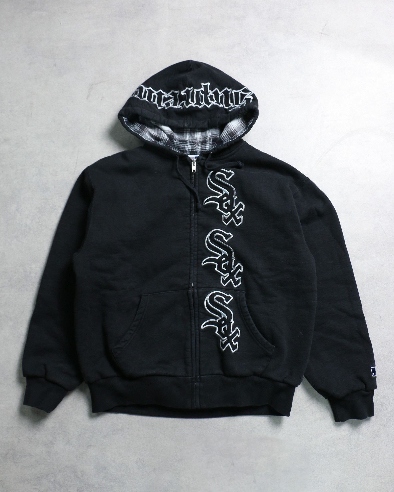 Supreme Supreme Falcon Raglan Zip Up Hoodie | Grailed