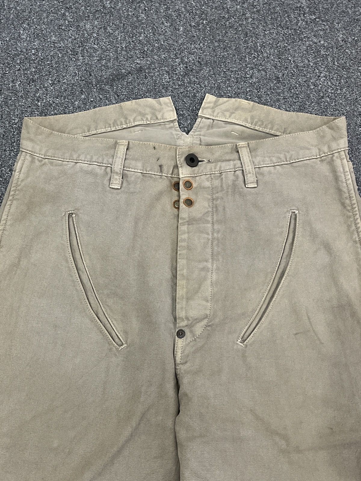 Kapital 90s KAPITAL Fishtail Buckle Back Western Pocket Pants Size US 32 / EU 48 - 3 Thumbnail