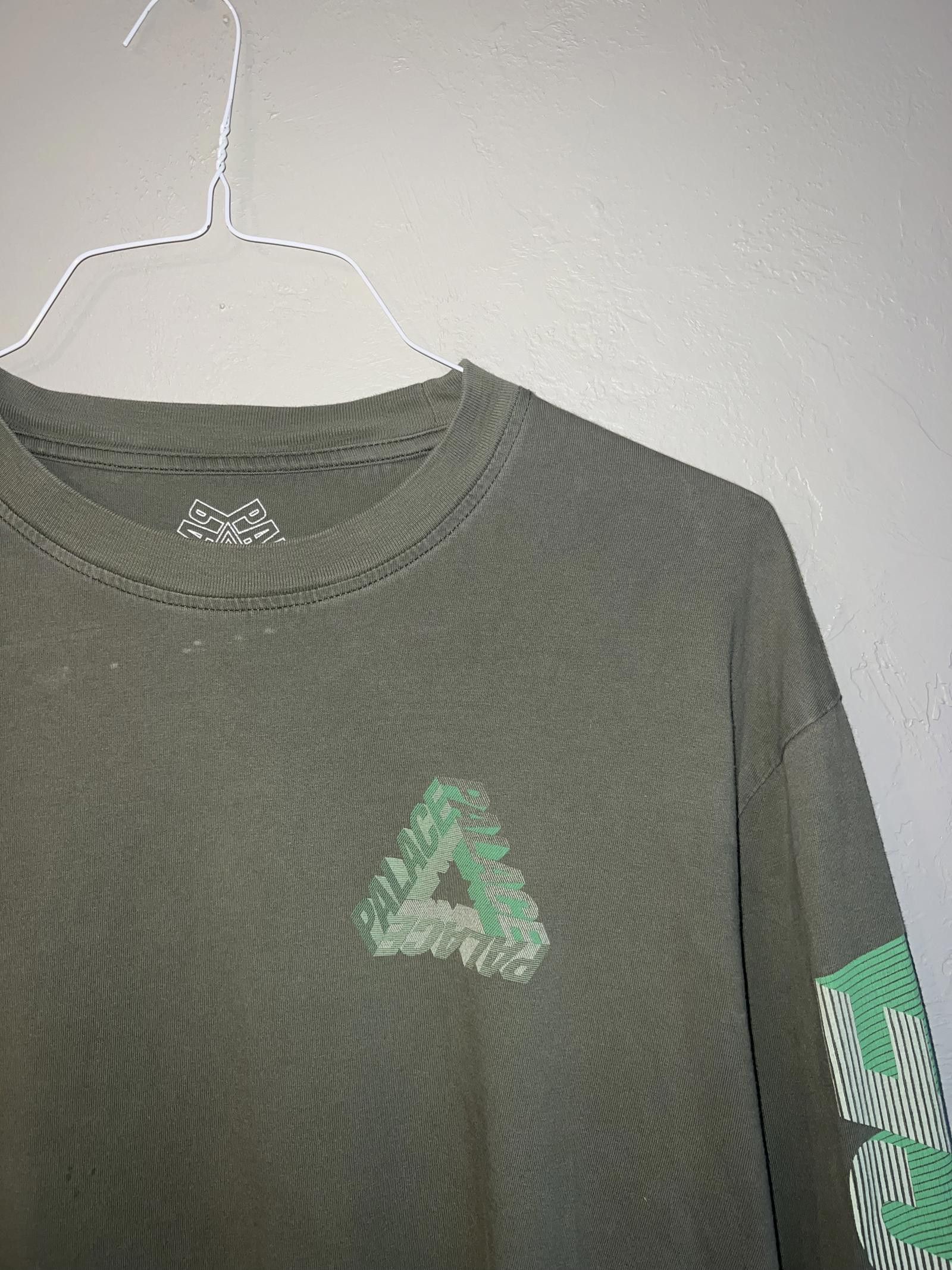 Designer Palace 3D Tri-Logo Long-sleeved shirt Size US XL / EU 56 / 4 - 2 Thumbnail
