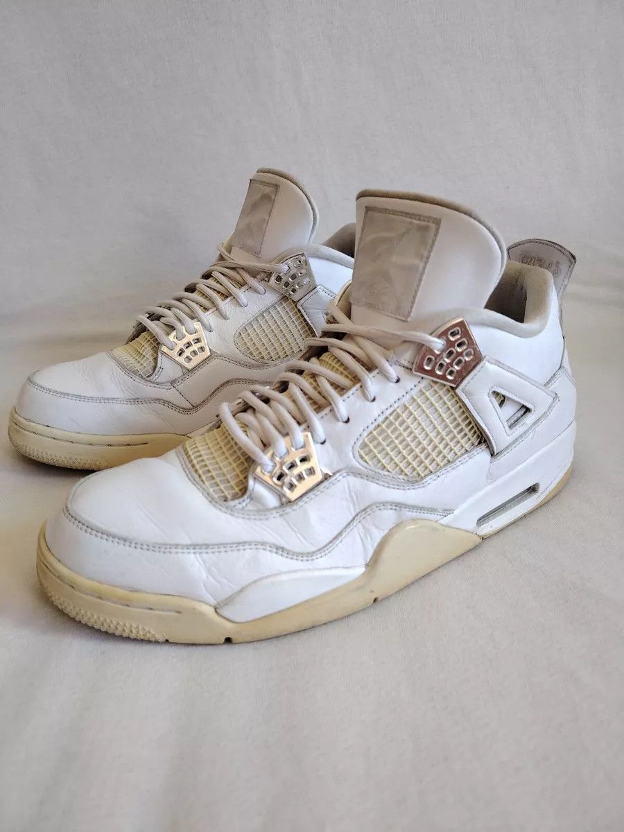Nike NIKE AIR JORDAN 4 Retro 'PURE MONEY' 308497-100 Size 14 US Size US 14 / EU 47 - 6 Thumbnail