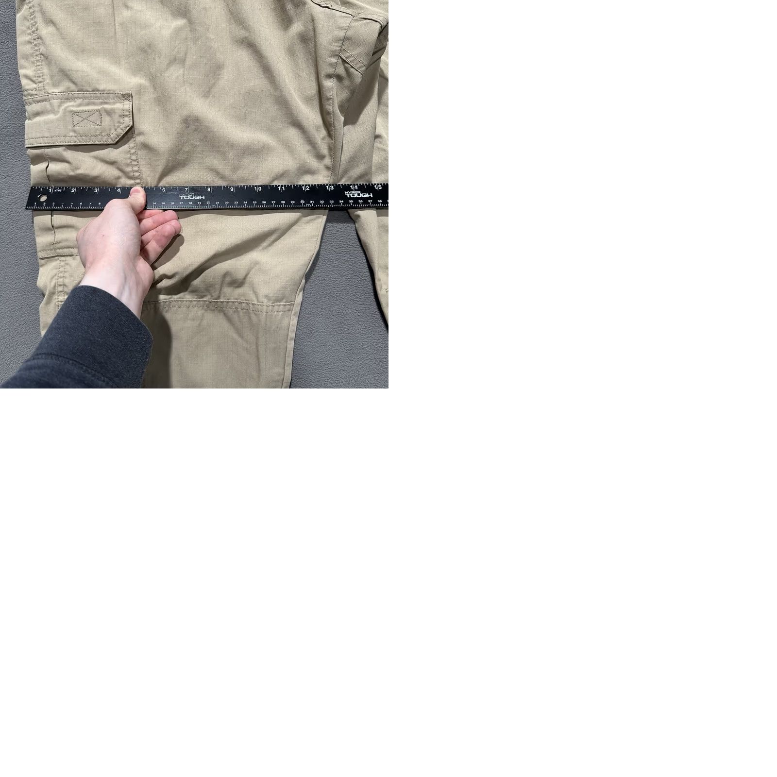 Propper Propper Tactical Pants Mens 40x36 Beige Canvas Ripstop Distressed GUC Pants Size US 40 / EU 56 - 11 Thumbnail