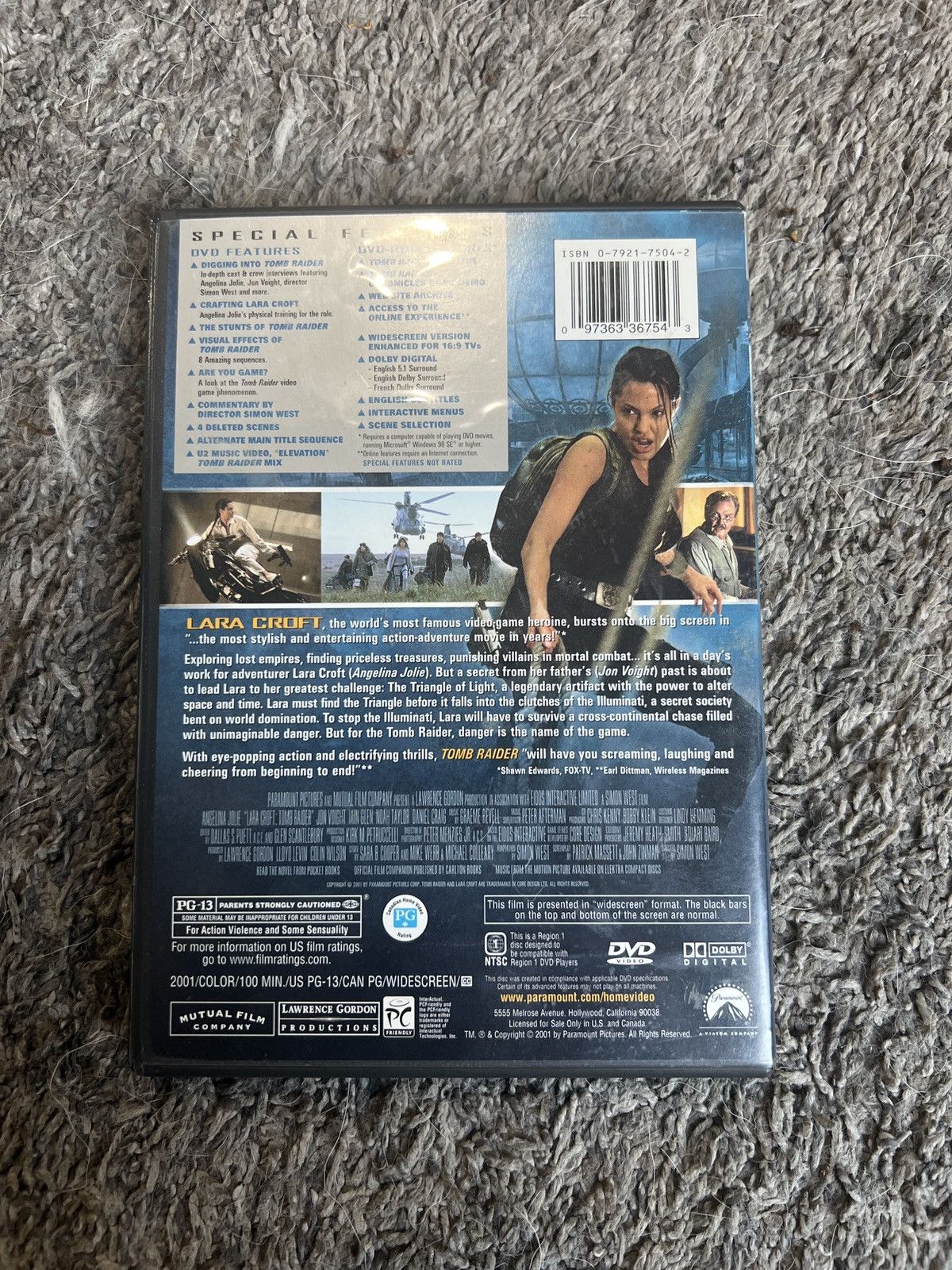 Vintage Lara Croft Tomb Raider (DVD) Size ONE SIZE - 2 Thumbnail