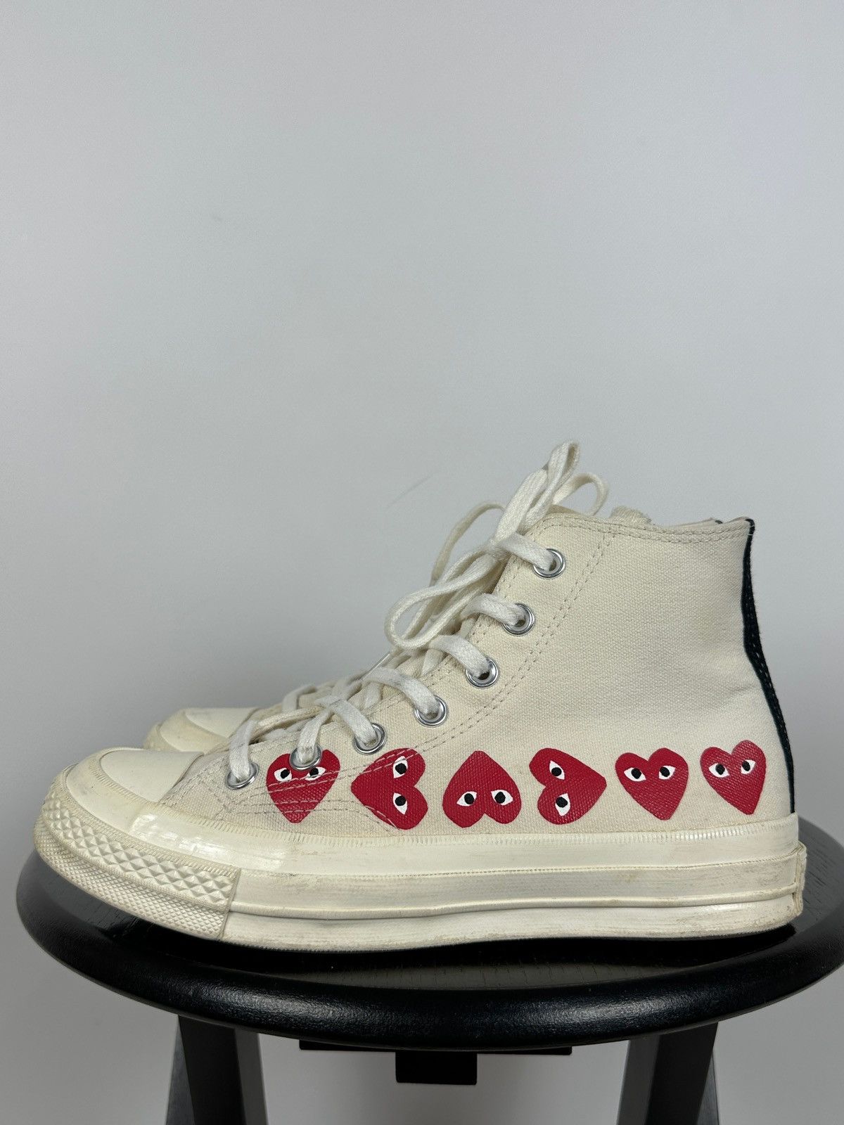 Comme des Garcons Comme Des Garçons x Chuck Taylor Converse All Star Hi Top Size US 5 / EU 37 - 7 Thumbnail