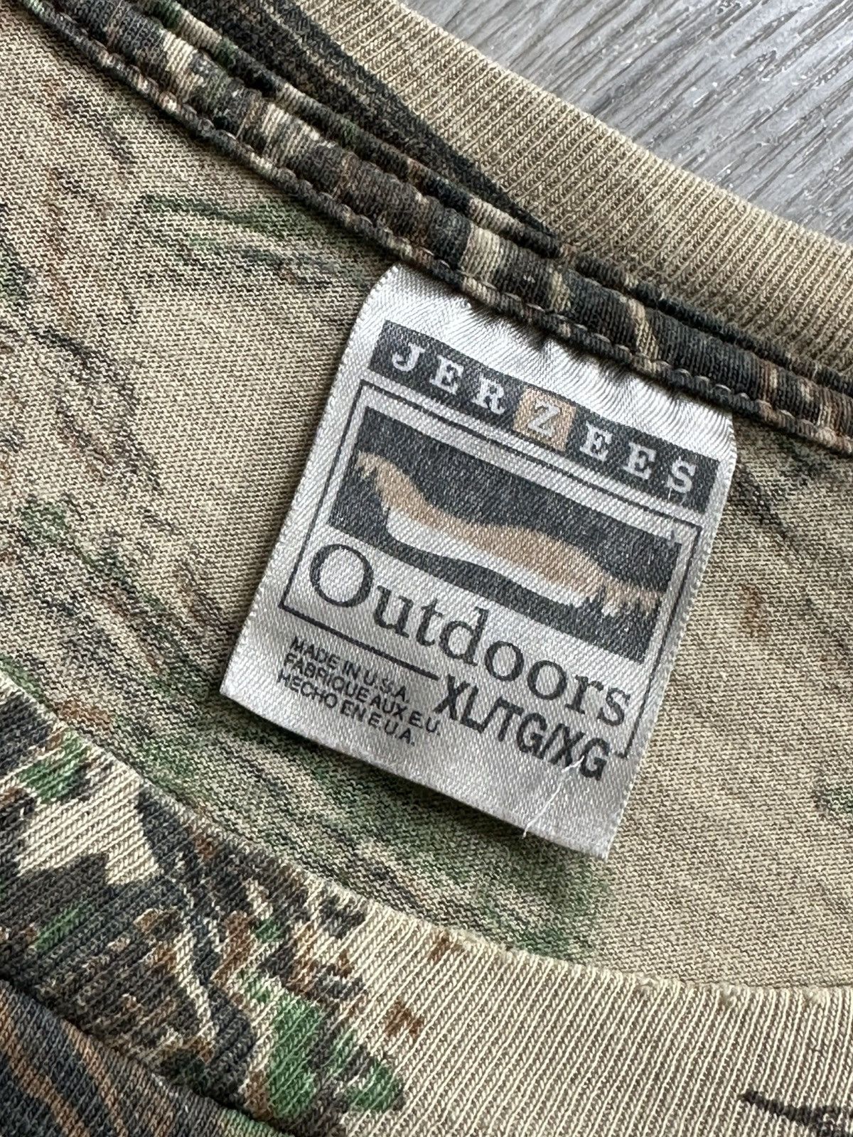 Jerzees 🫧Vintage 90s Jerzees Outdoors Realtree Camo Long Sleeve Size US XL / EU 56 / 4 - 10 Thumbnail