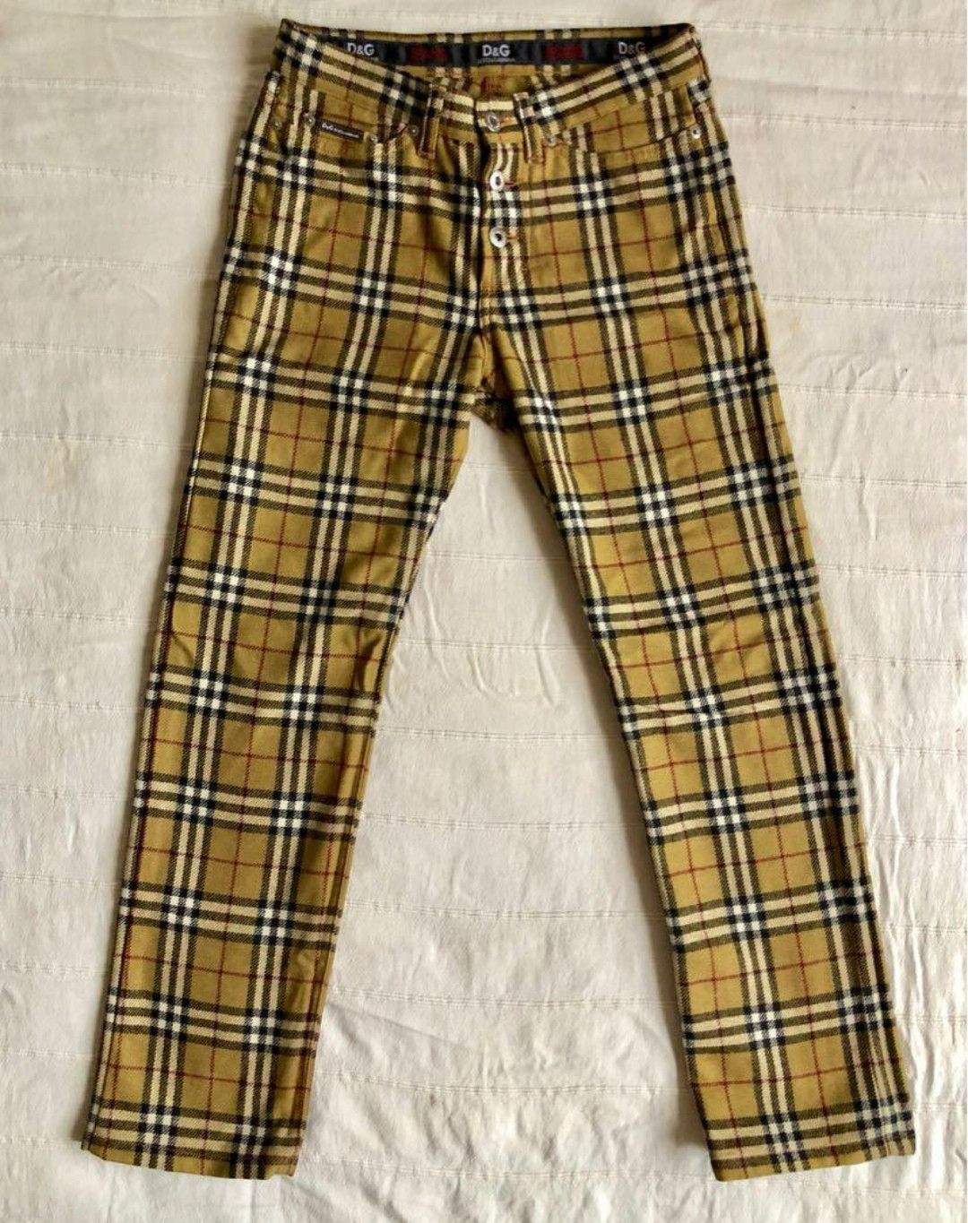 Dolce & Gabbana Dolce and Gabbana Stripe Pants Size US 30 / EU 46 - 1 Thumbnail