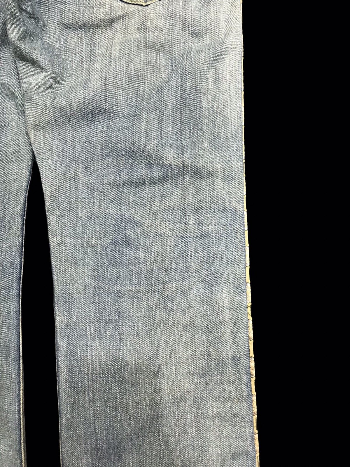 Designer 💥ARCHIVAL💥VERY RARE GEMSTONE TWO TONES BUSH DENIM F386 Size US 31 - 13 Thumbnail