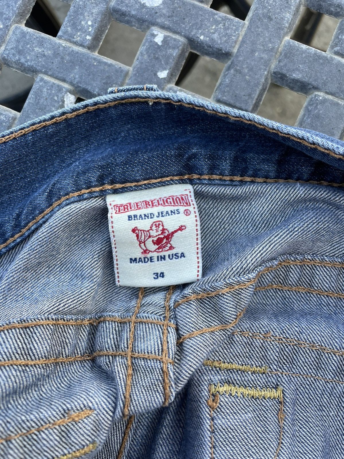 True Religion Vintage True Reigion Jeans Size US 34 / EU 50 - 6 Thumbnail