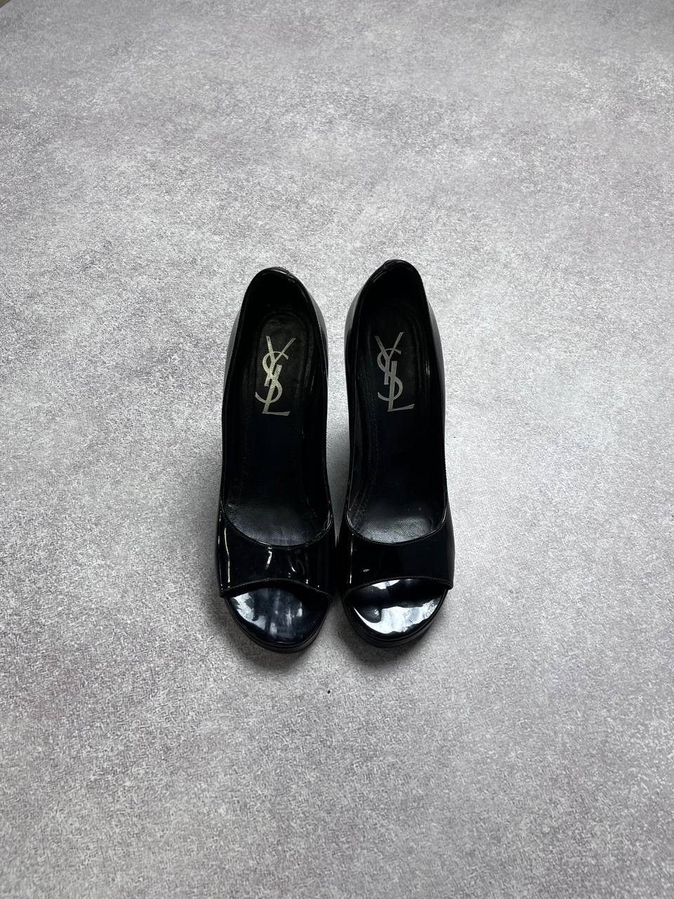 Yves Saint Laurent VINTAGE YSL YVES SAINT LAURENT HIGH HEELS WOMAN’S EUR 37 Size US 7 / IT 37 - 3 Thumbnail