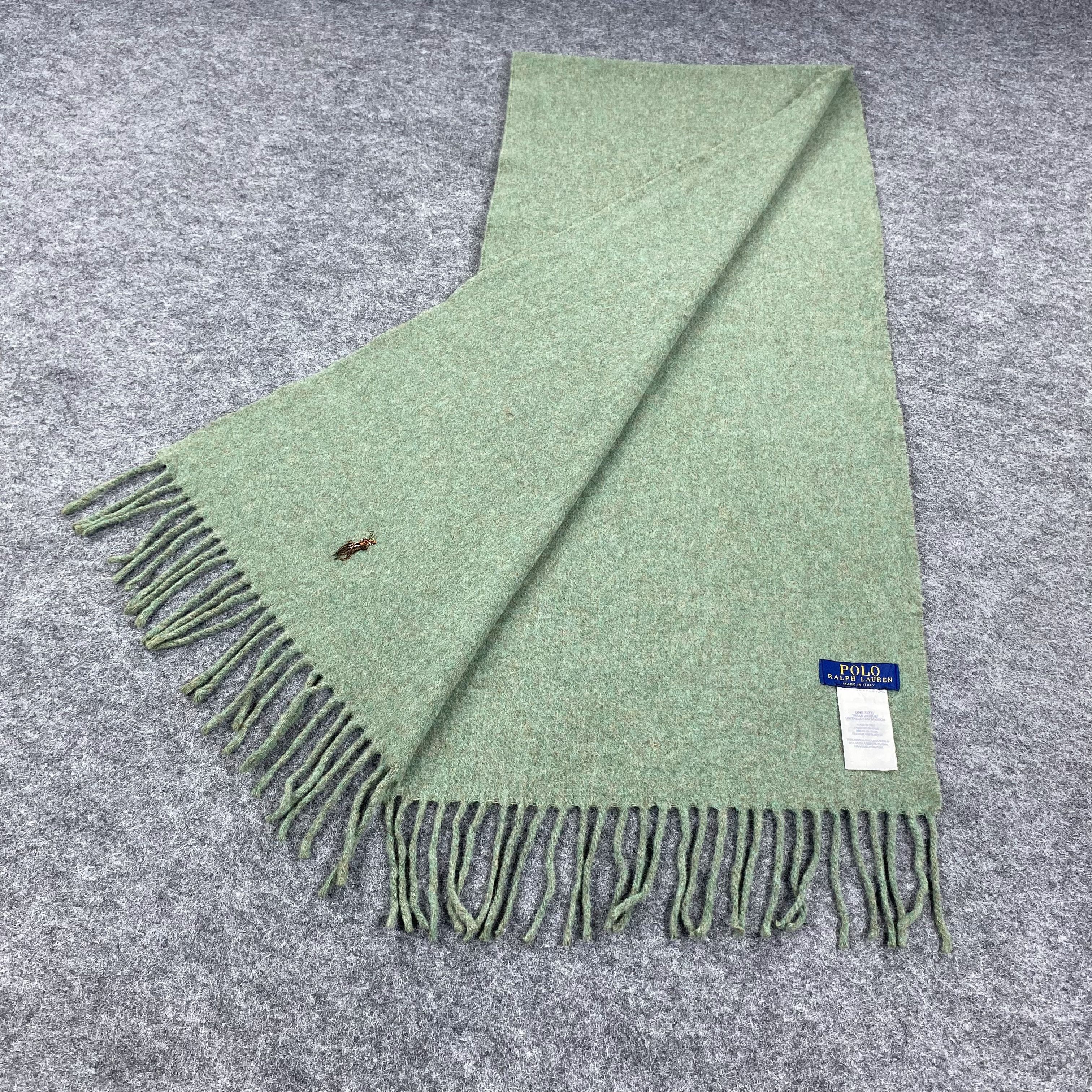 Polo Ralph Lauren × Vintage GF10119 Polo Ralph Lauren Scarf Neck Wear Muffler Nova Check Size ONE SIZE - 4 Thumbnail
