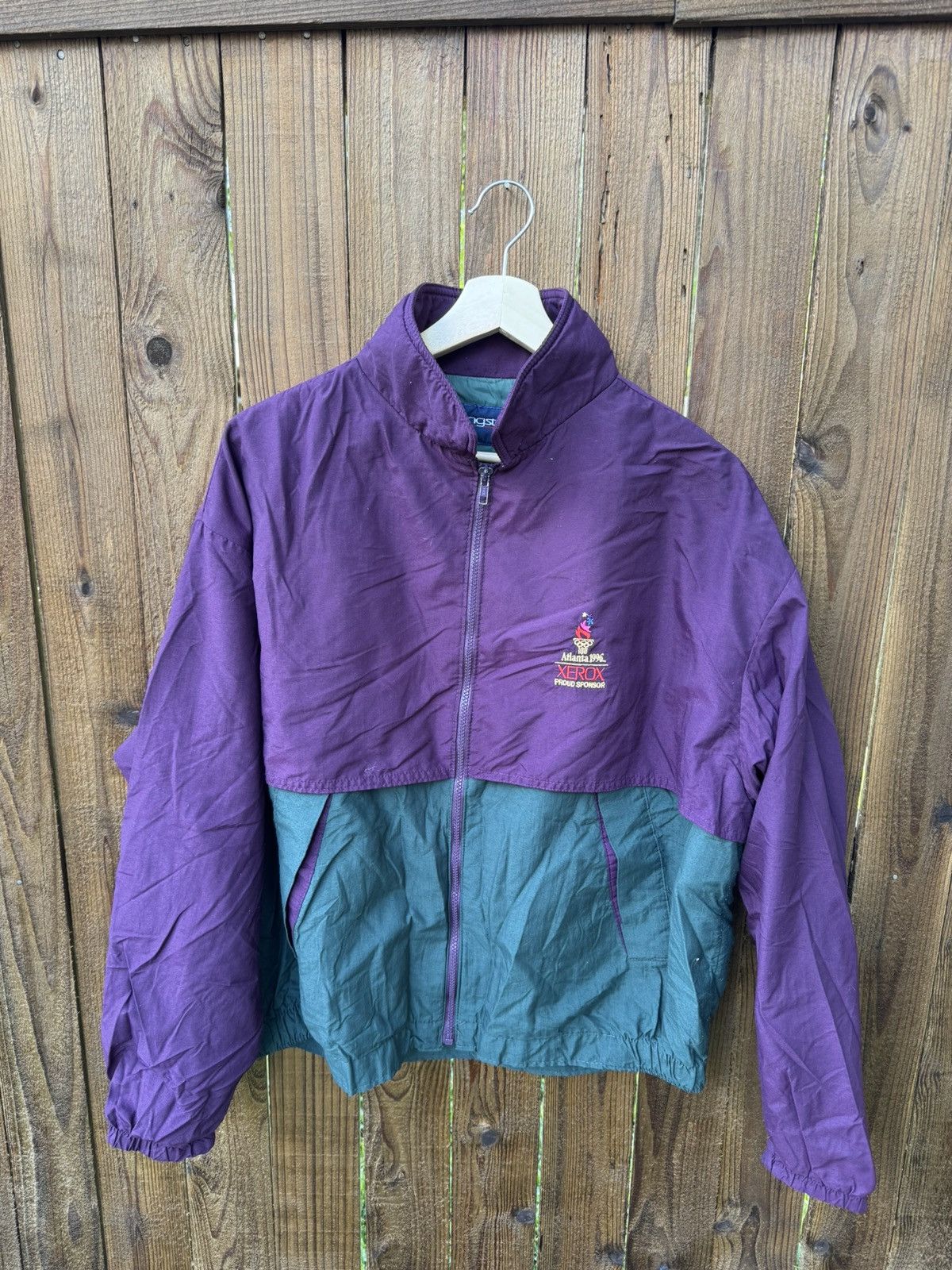 Vintage Vintage ATL 1996 Olympics Jacket Size US XL / EU 56 / 4 - 1 Thumbnail
