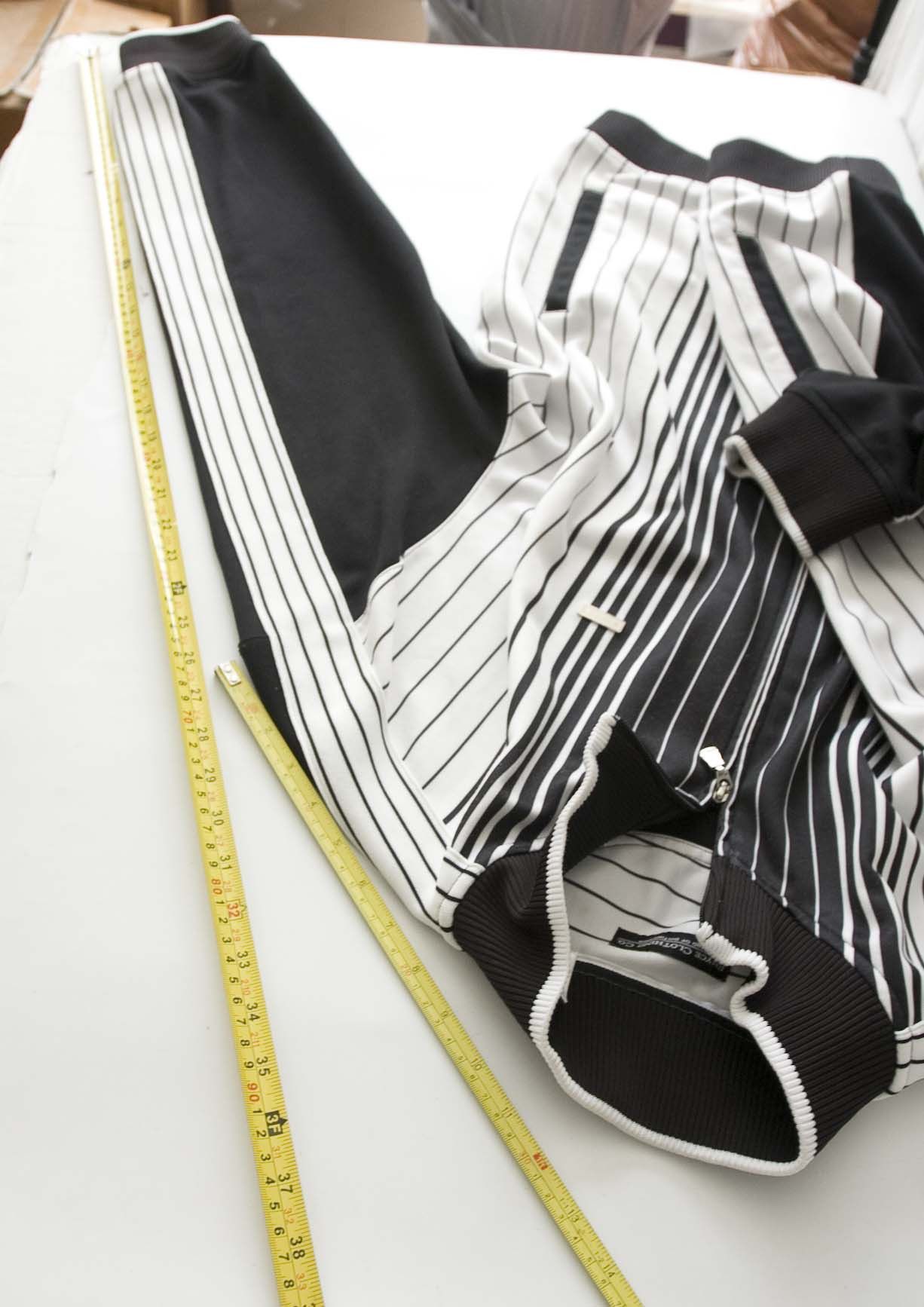 Enyce Enyce Y2k Track Jacket Size XL Black /White Full Zip Size US XL / EU 56 / 4 - 2 Thumbnail
