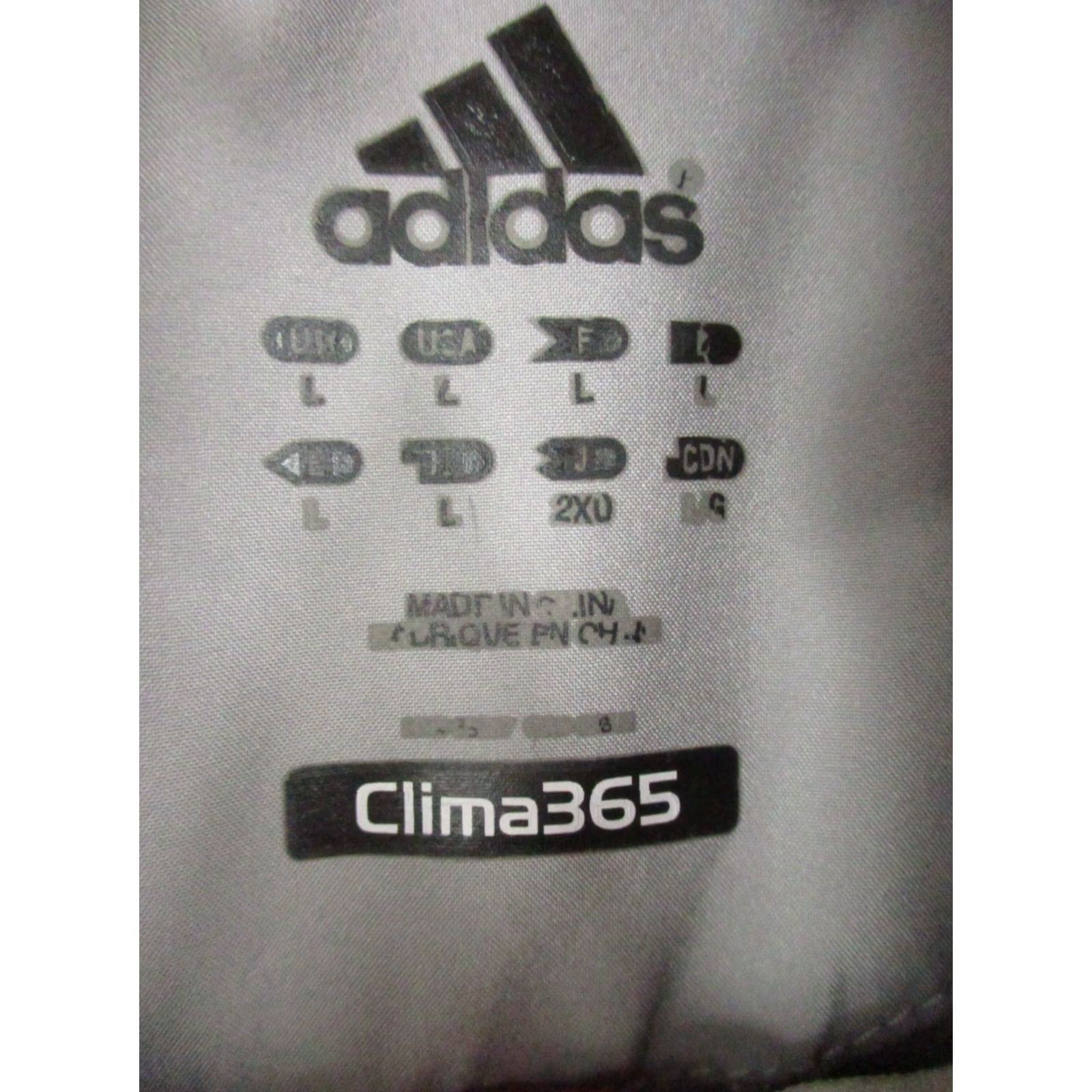 Adidas Adidas Track Jacket Gray Large Clima365 Windstopper Mens Jacket Size US L / EU 52-54 / 3 - 5 Thumbnail