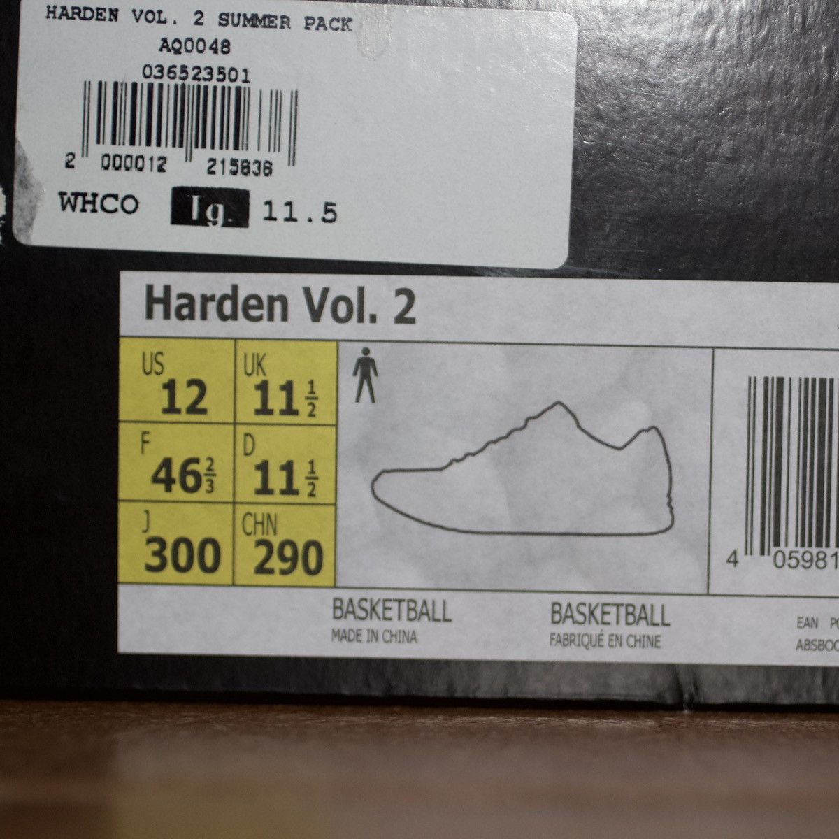 Adidas Adidas Harden Vol.2 Size US 12 / EU 45 - 9 Thumbnail