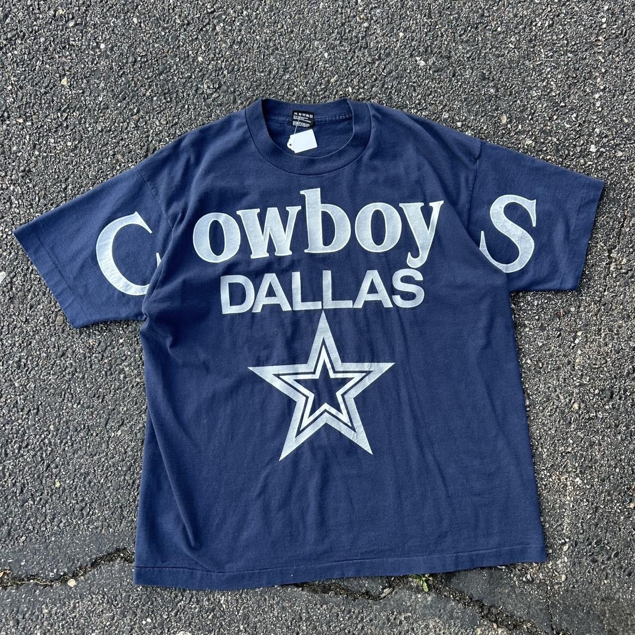 Fruit Of The Loom Vintage Dallas Cowboys spellout tee Size US XL / EU 56 / 4 - 2 Thumbnail