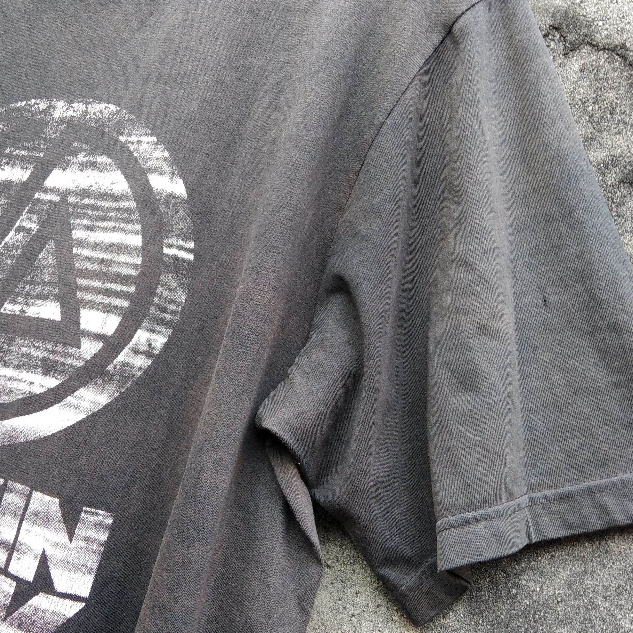 Band Tees Vintage 00s LINKIN PARK Natural Sun Faded Black T-Shirt Size US L / EU 52-54 / 3 - 5 Thumbnail